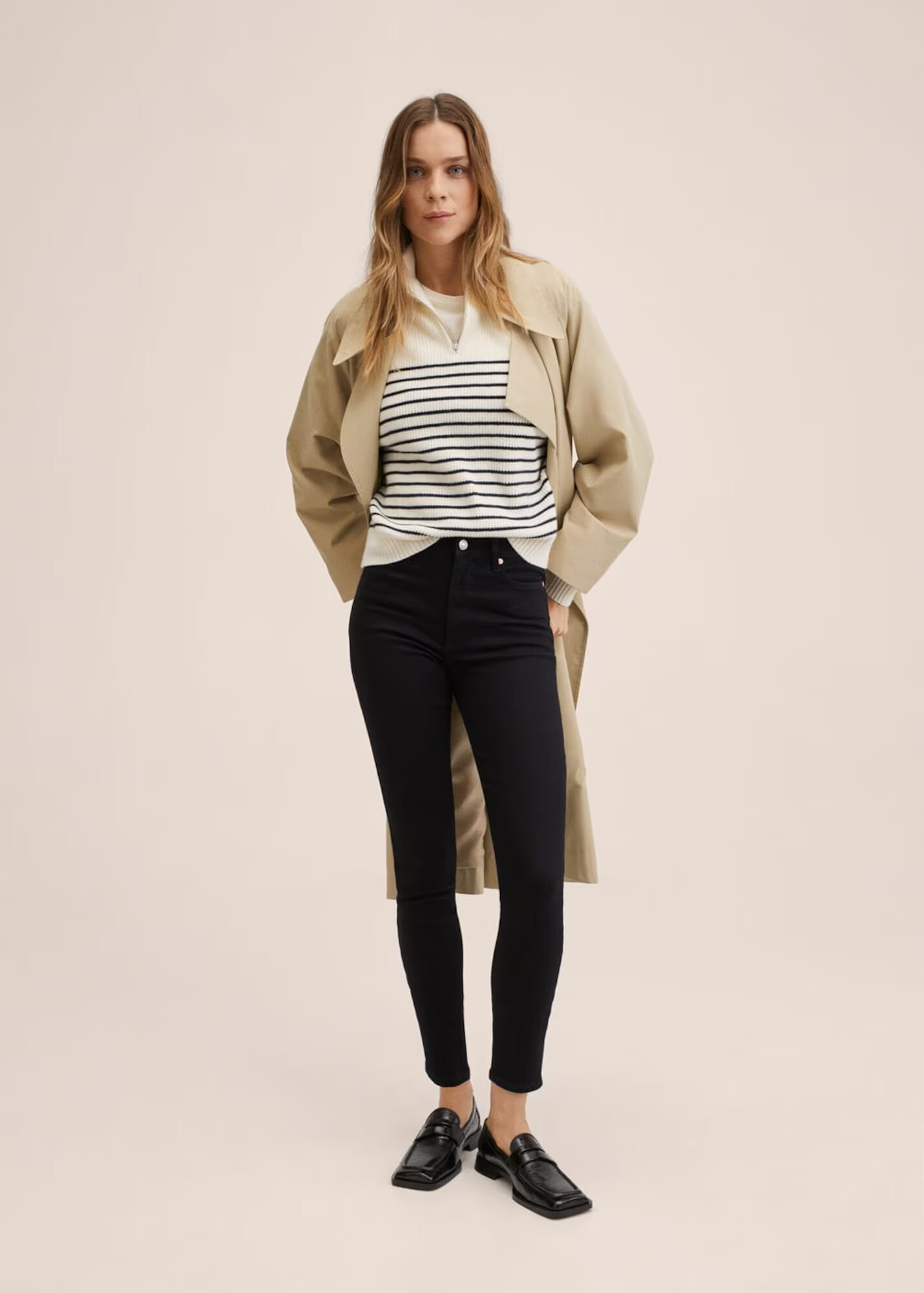 MANGO Jeans 'Anne' negru - Pled.ro