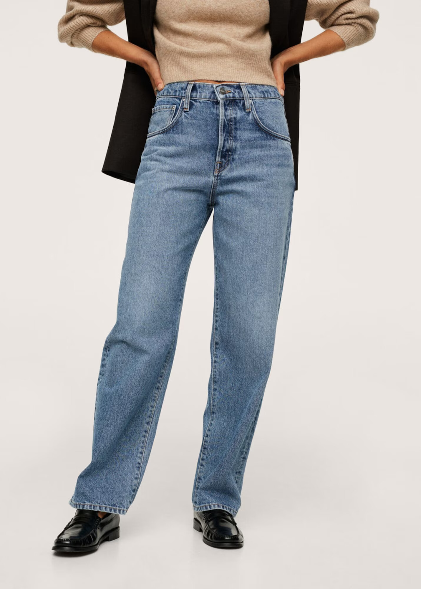 MANGO Jeans 'Bambi' albastru denim - Pled.ro