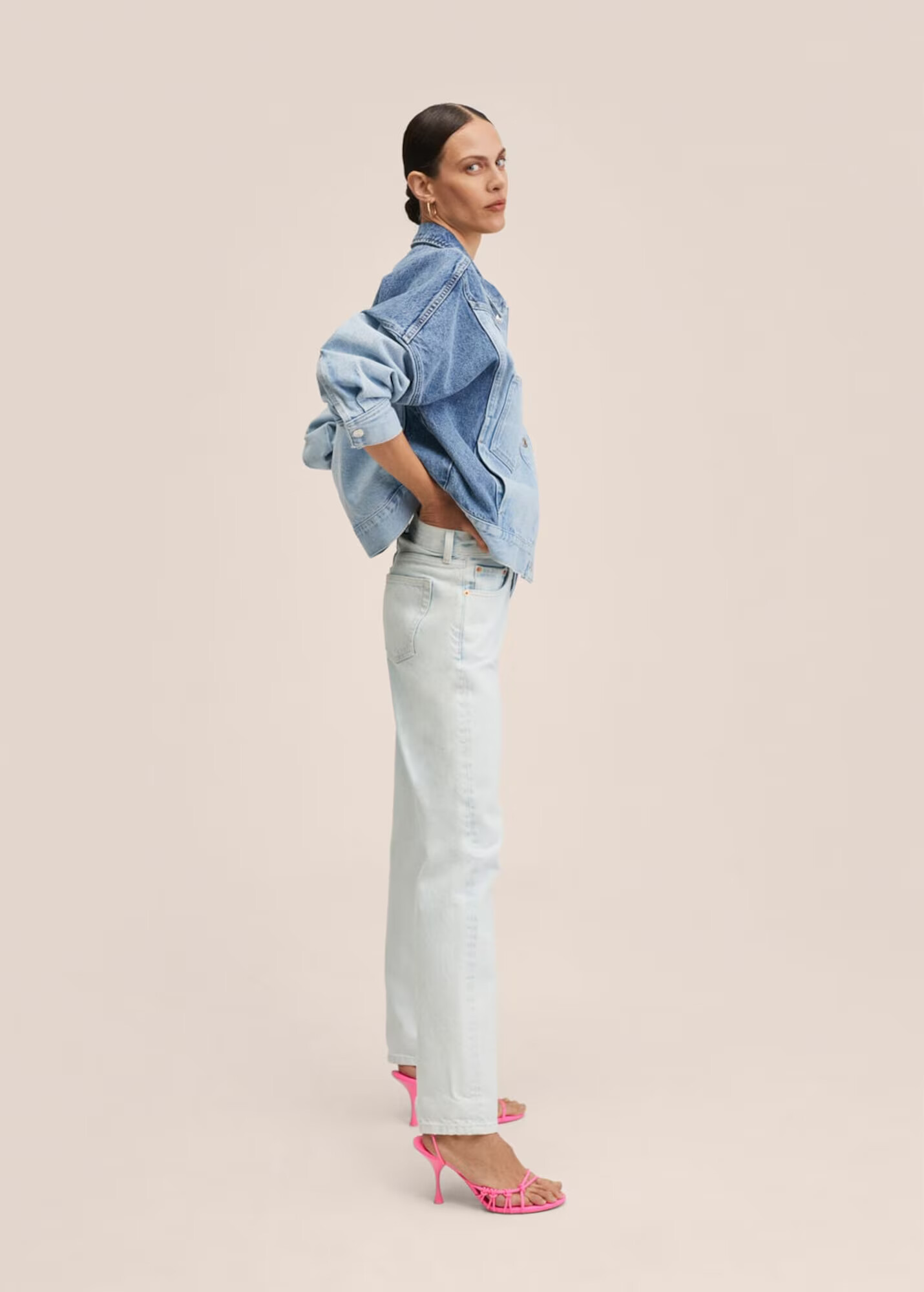 MANGO Jeans 'Bella' azuriu - Pled.ro