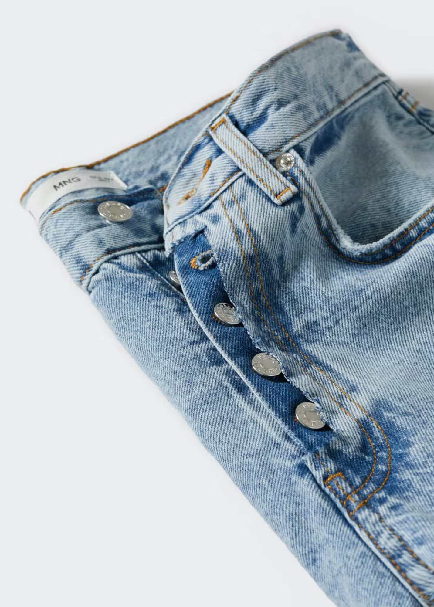 MANGO Jeans 'Carlota' albastru denim - Pled.ro