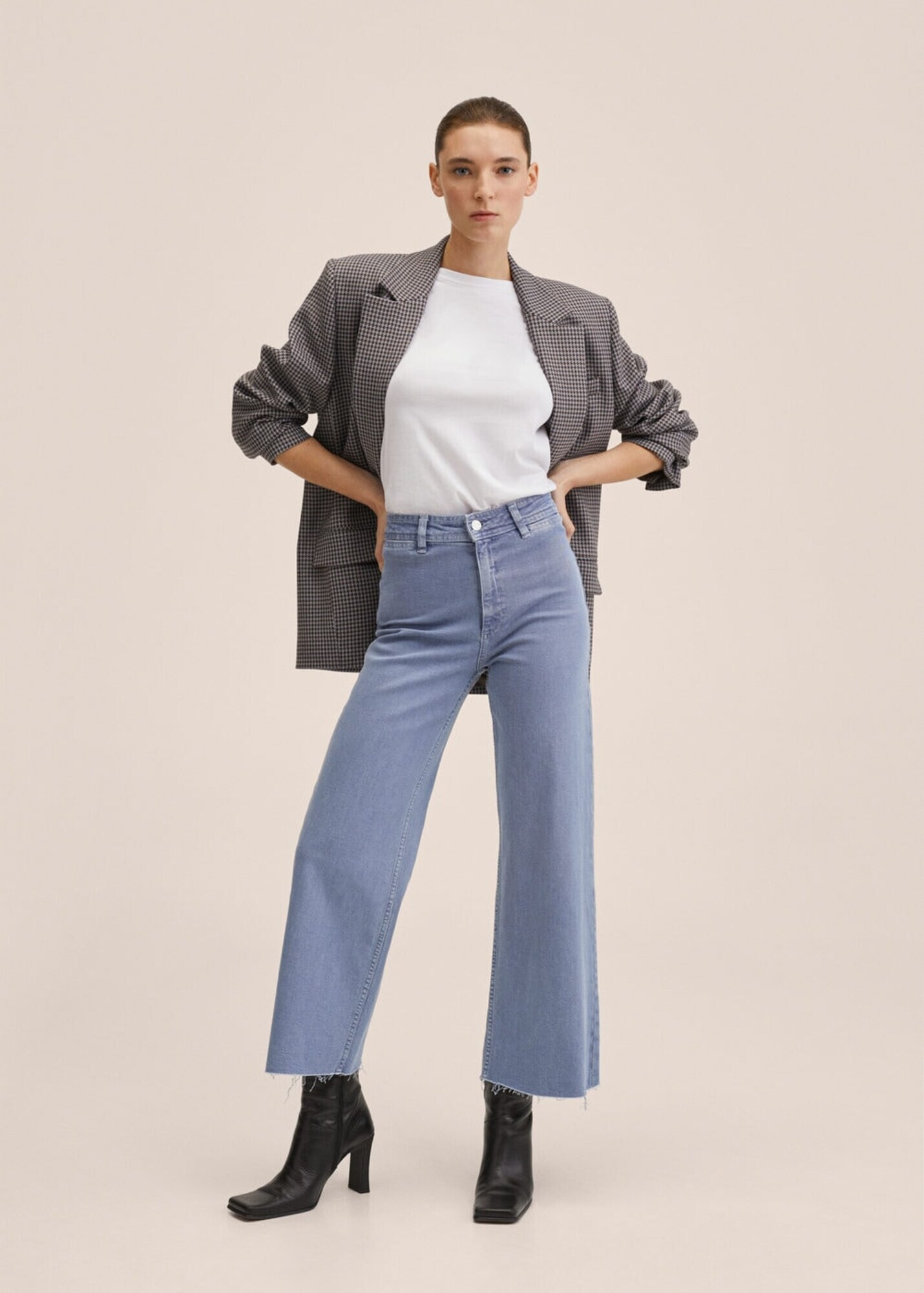 MANGO Jeans 'Catherin' albastru denim - Pled.ro