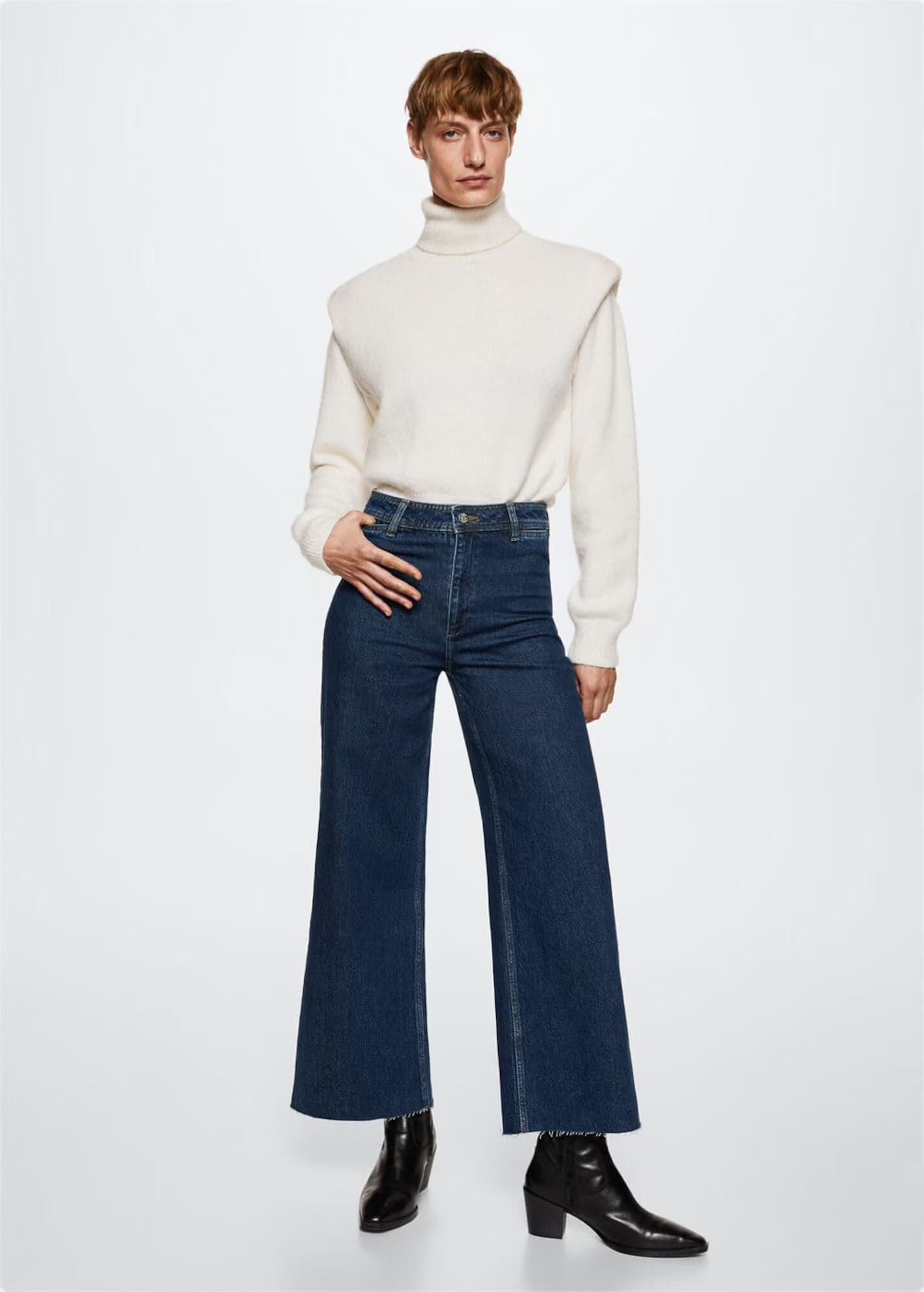 MANGO Jeans 'Catherin' albastru închis - Pled.ro