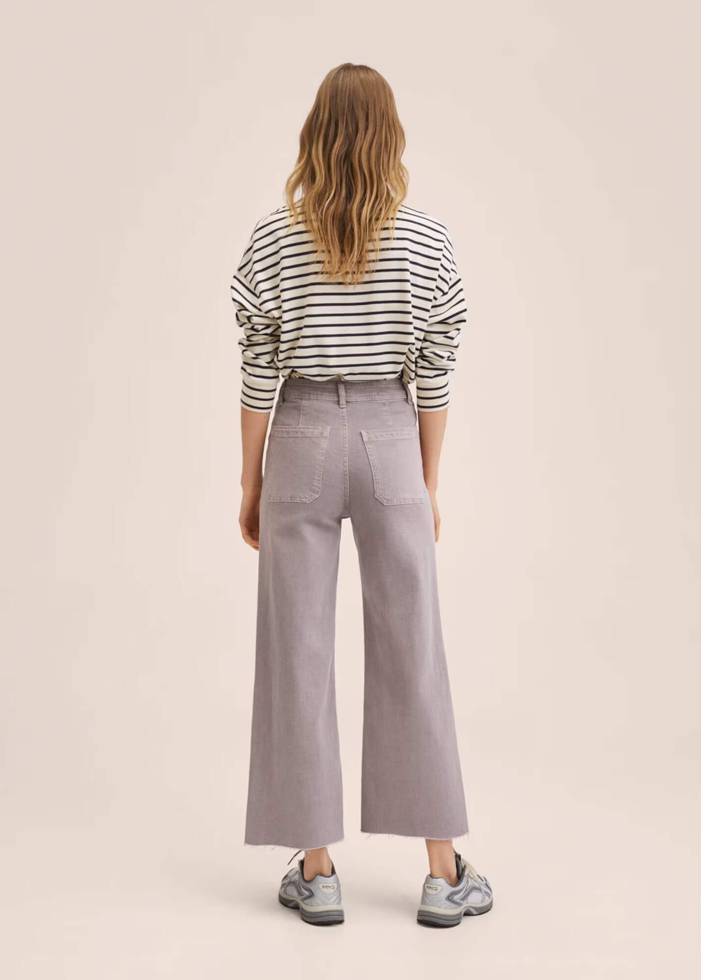 MANGO Jeans 'Catherin' gri taupe - Pled.ro