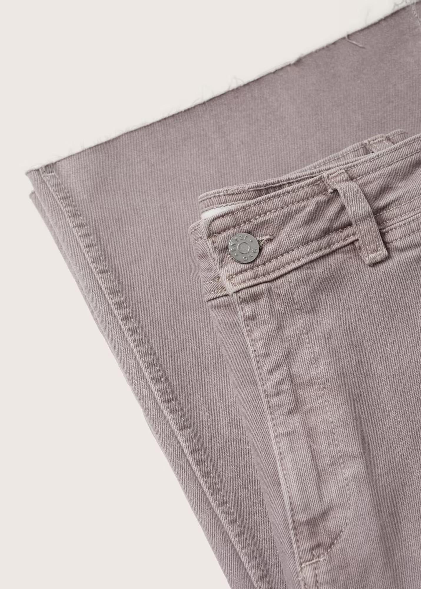 MANGO Jeans 'Catherin' gri taupe - Pled.ro