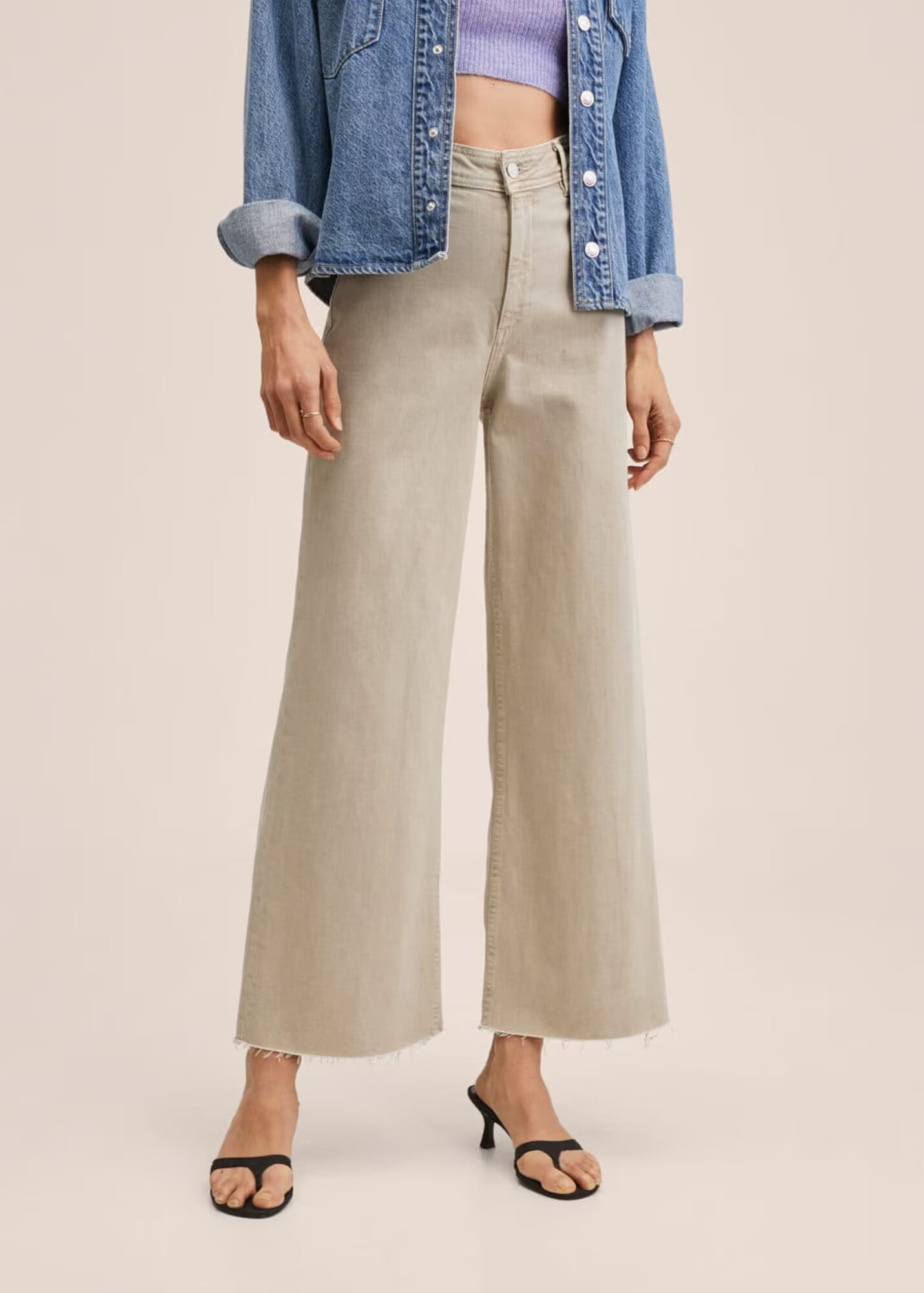 MANGO Jeans 'Catherin' nisipiu - Pled.ro