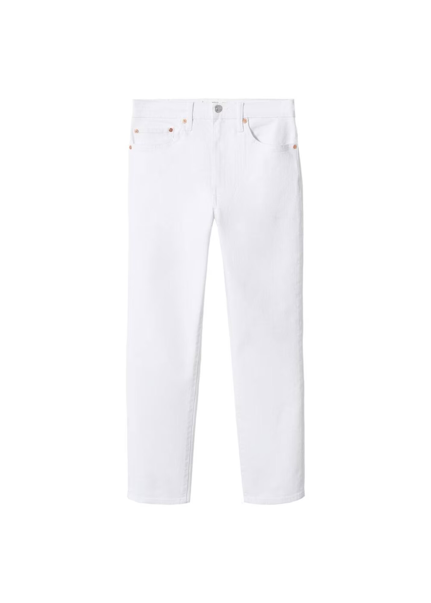 MANGO Jeans 'Claudia' alb - Pled.ro