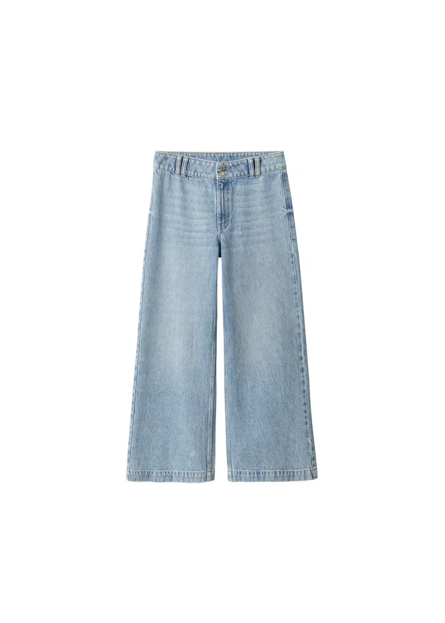 MANGO Jeans 'Culotte' albastru denim - Pled.ro