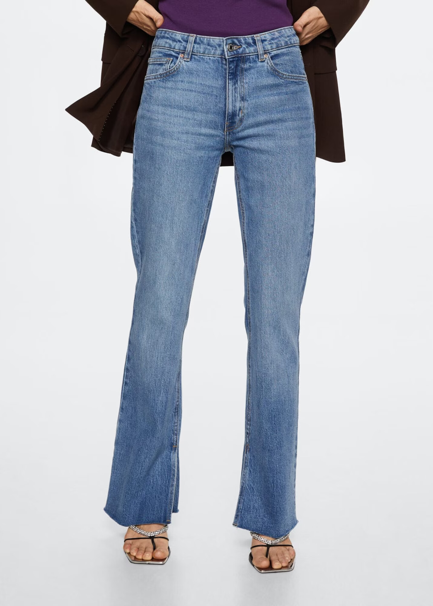 MANGO Jeans 'Elle' albastru denim - Pled.ro