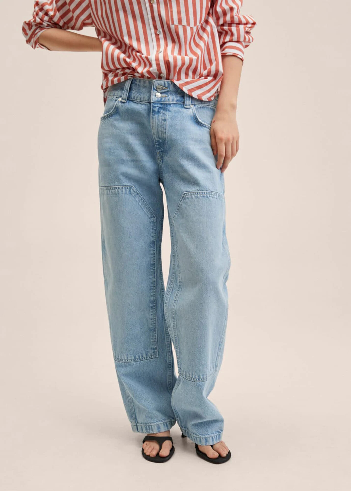 MANGO Jeans 'Emily' albastru denim - Pled.ro