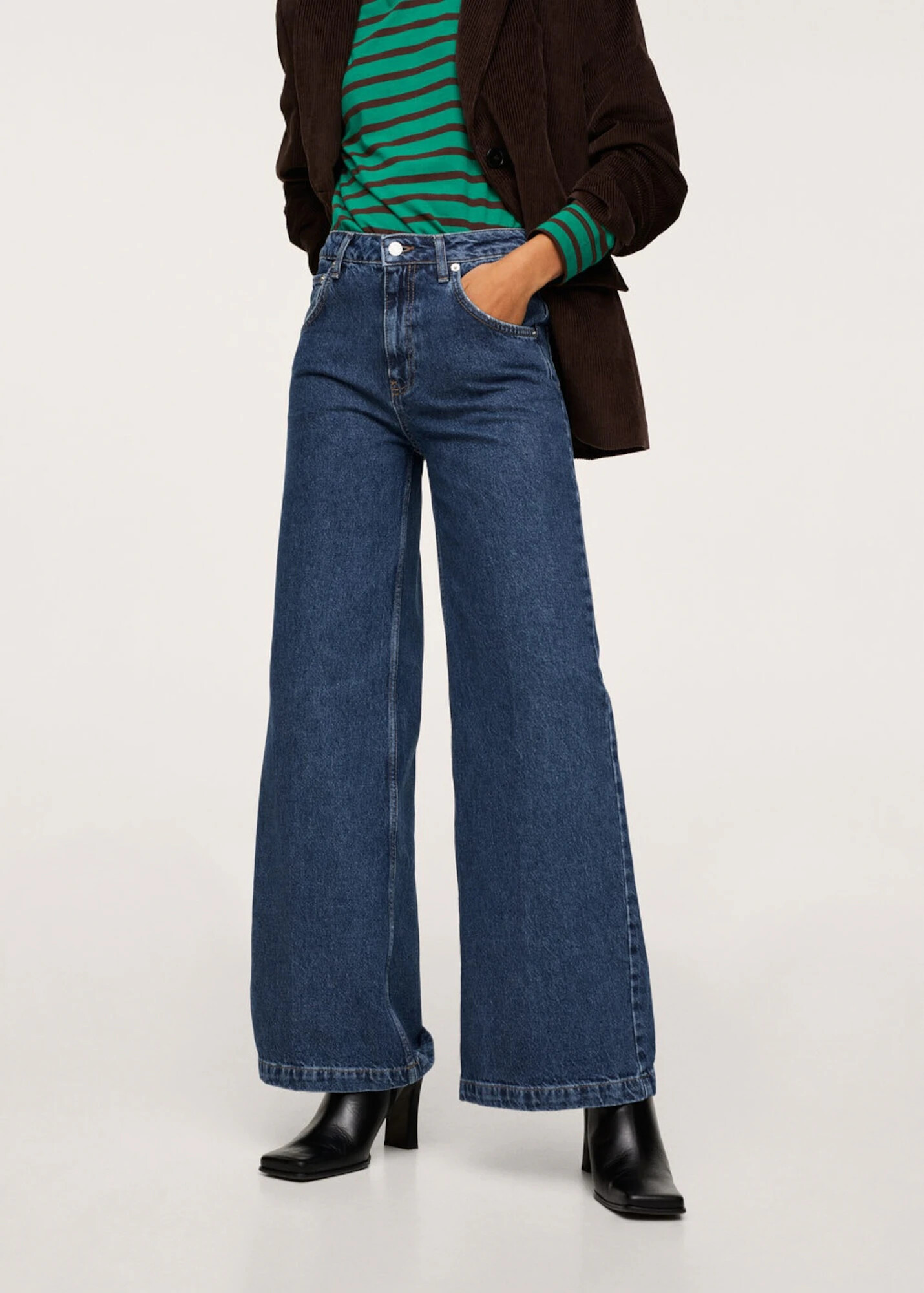 MANGO Jeans 'Fabiola' albastru denim - Pled.ro