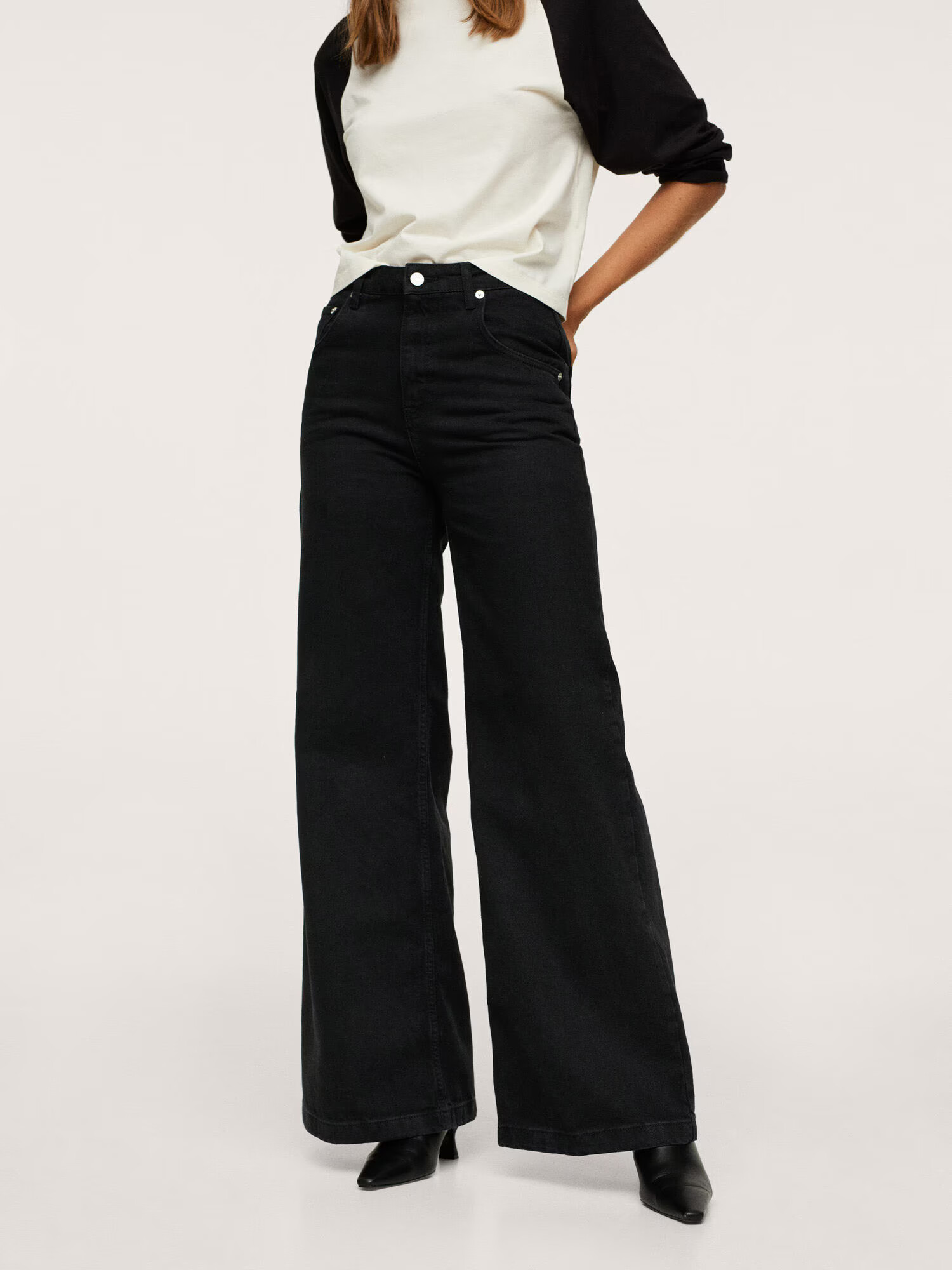 MANGO Jeans 'FABIOLA' negru - Pled.ro