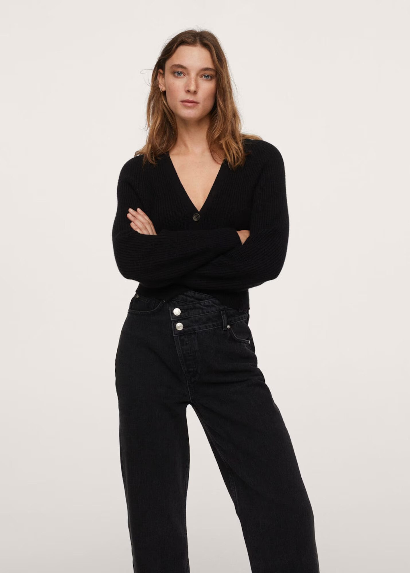 MANGO Jeans 'Fiby' negru - Pled.ro