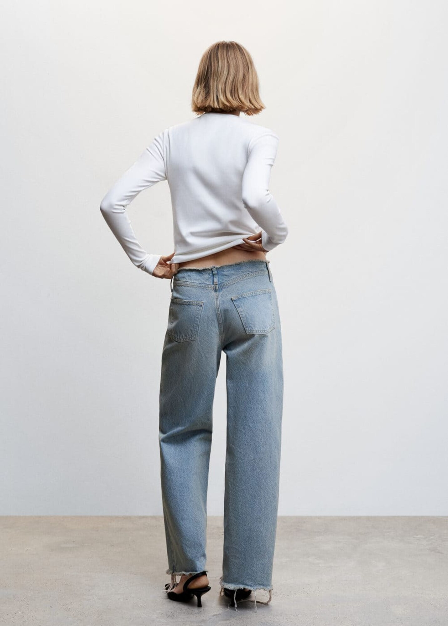 MANGO Jeans 'frankie' albastru denim / albastru pastel - Pled.ro