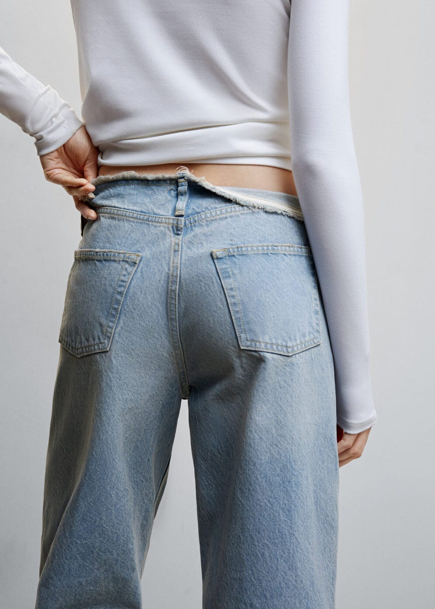 MANGO Jeans 'frankie' albastru denim / albastru pastel - Pled.ro