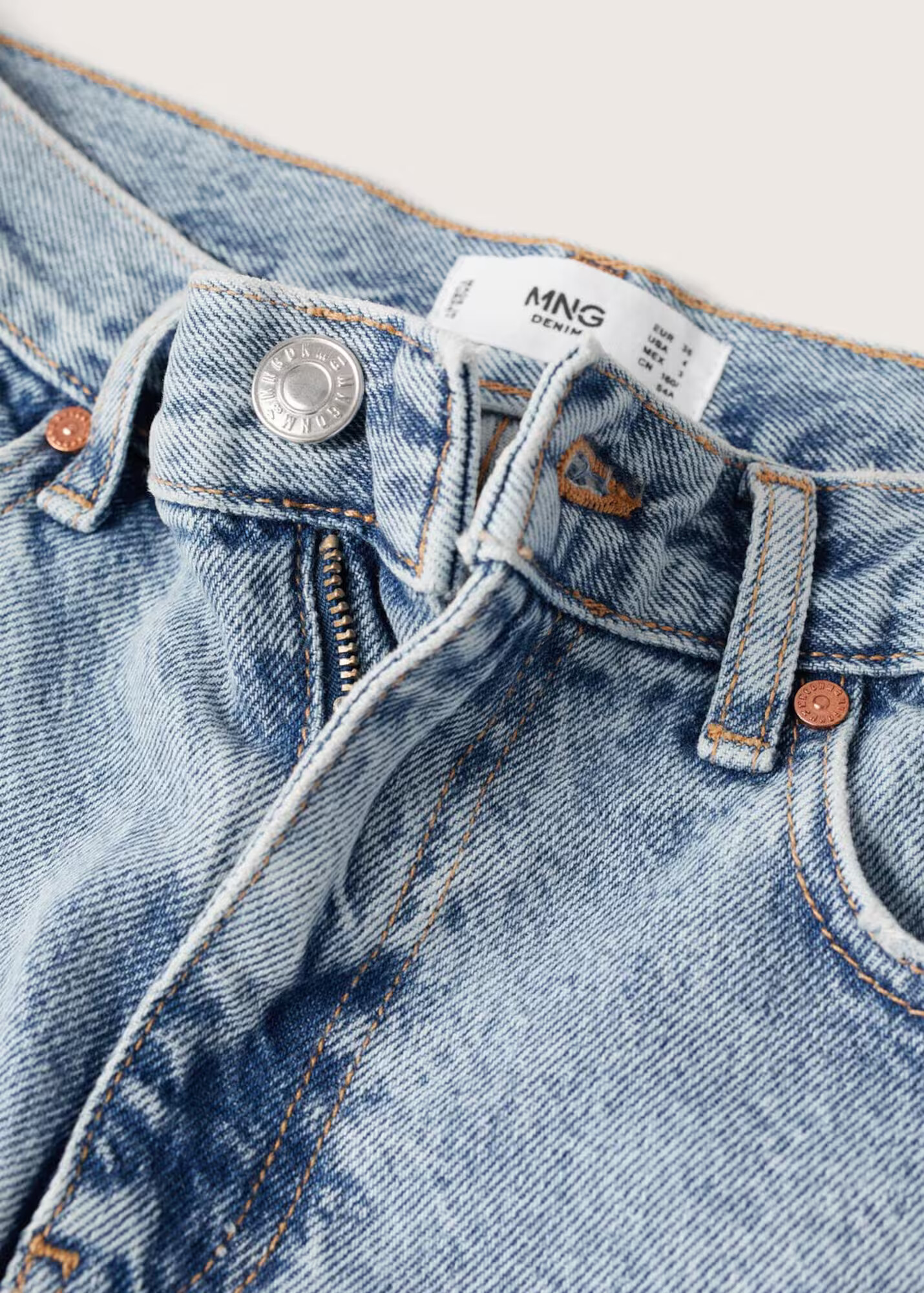 MANGO Jeans 'Gala' albastru denim - Pled.ro