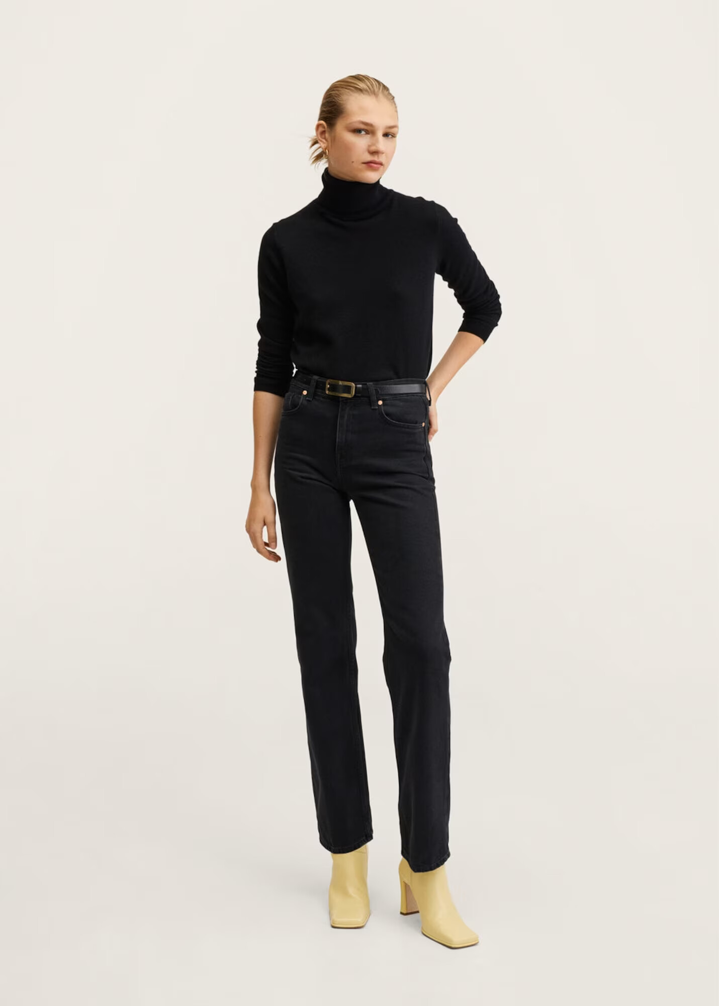 MANGO Jeans 'Gala' negru denim - Pled.ro