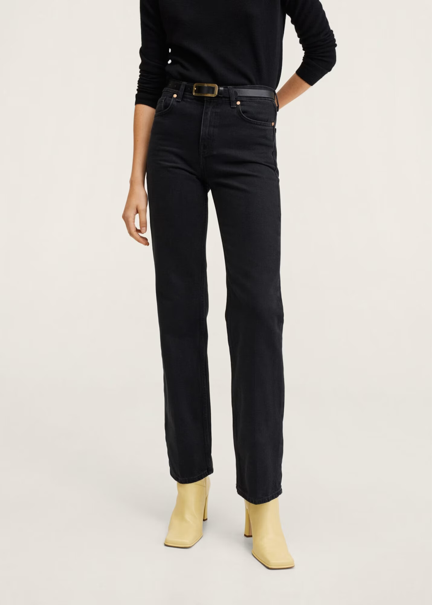 MANGO Jeans 'Gala' negru denim - Pled.ro