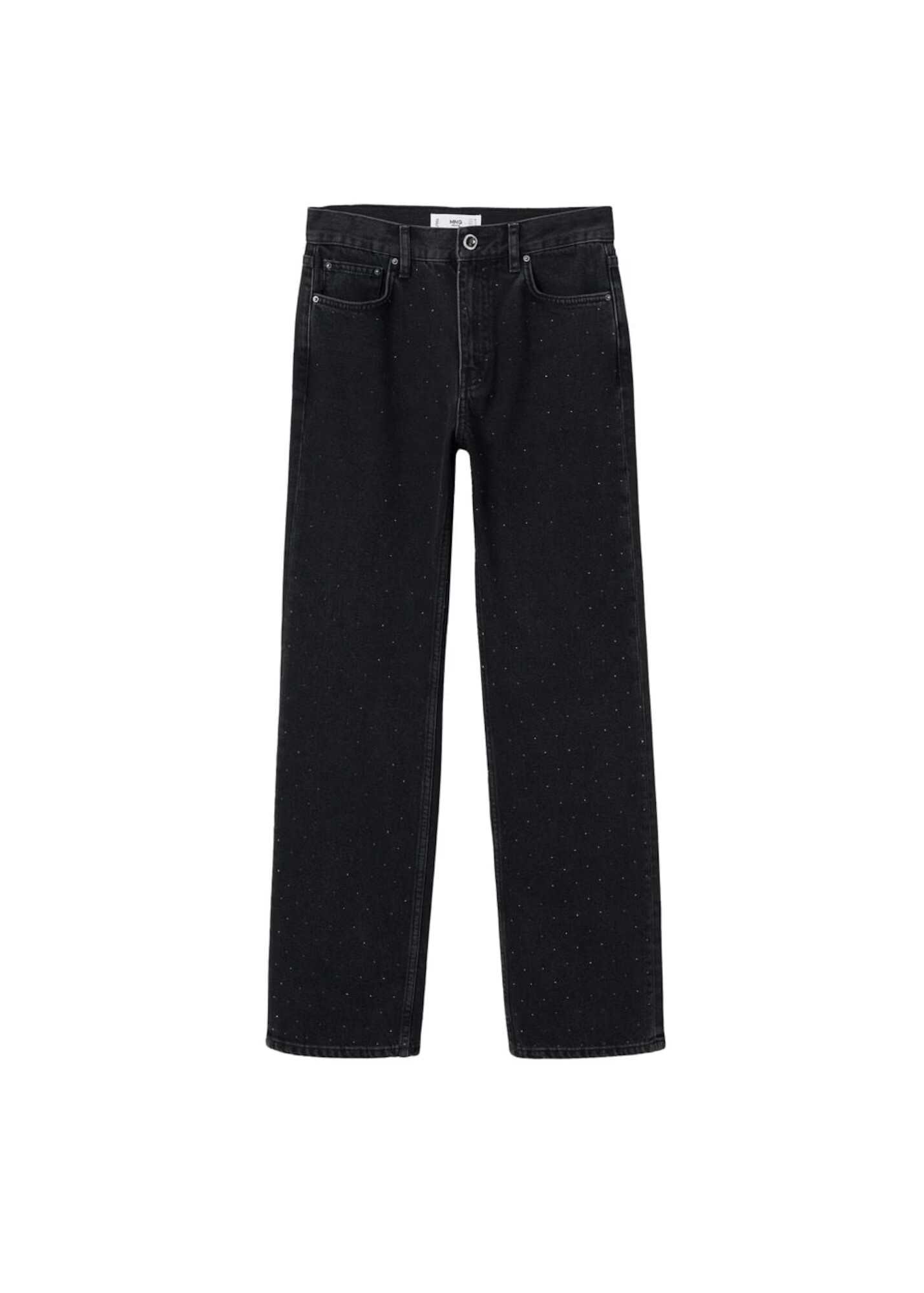 MANGO Jeans gri / negru - Pled.ro