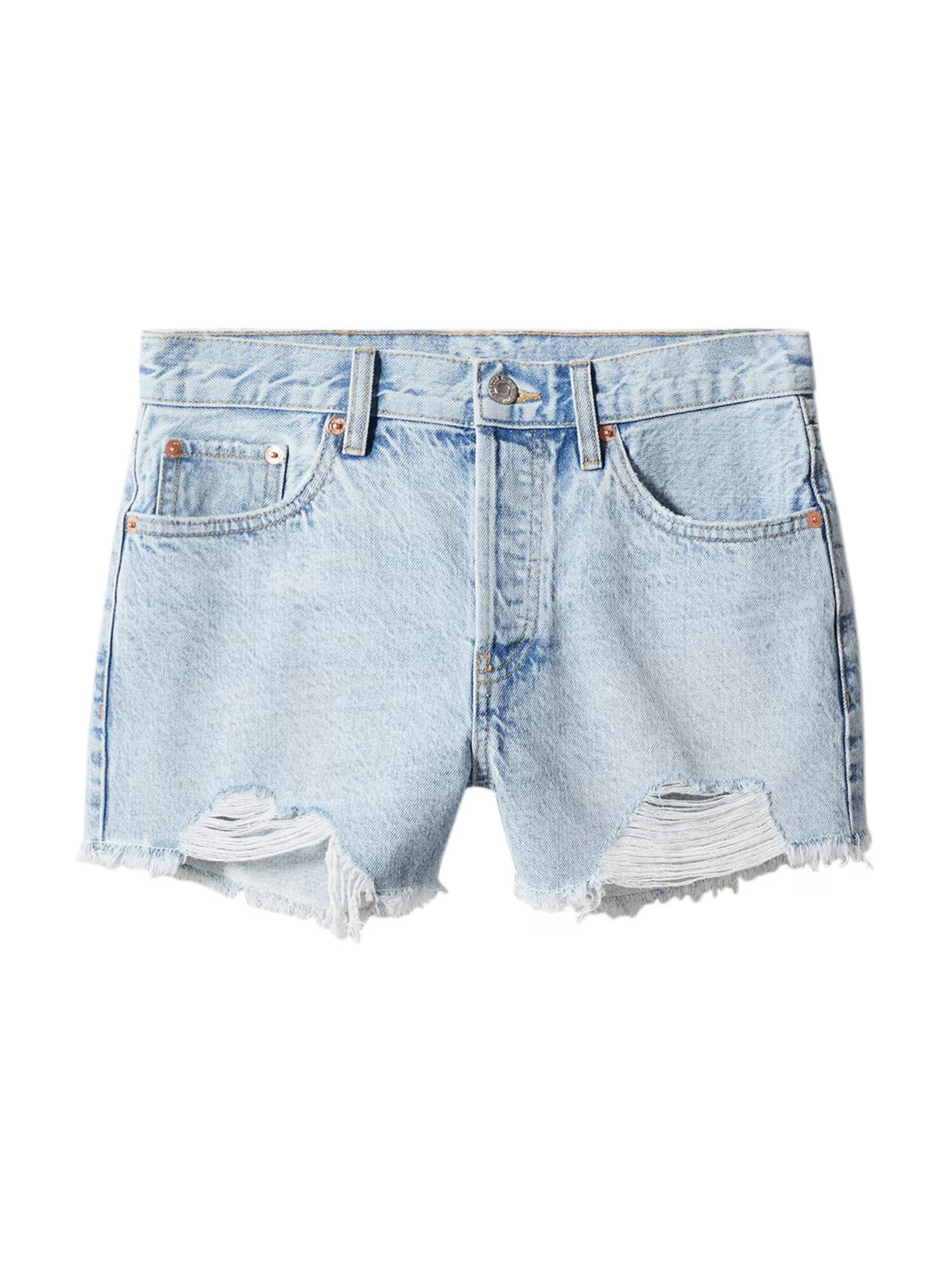 MANGO Jeans 'HAILEY' albastru denim - Pled.ro