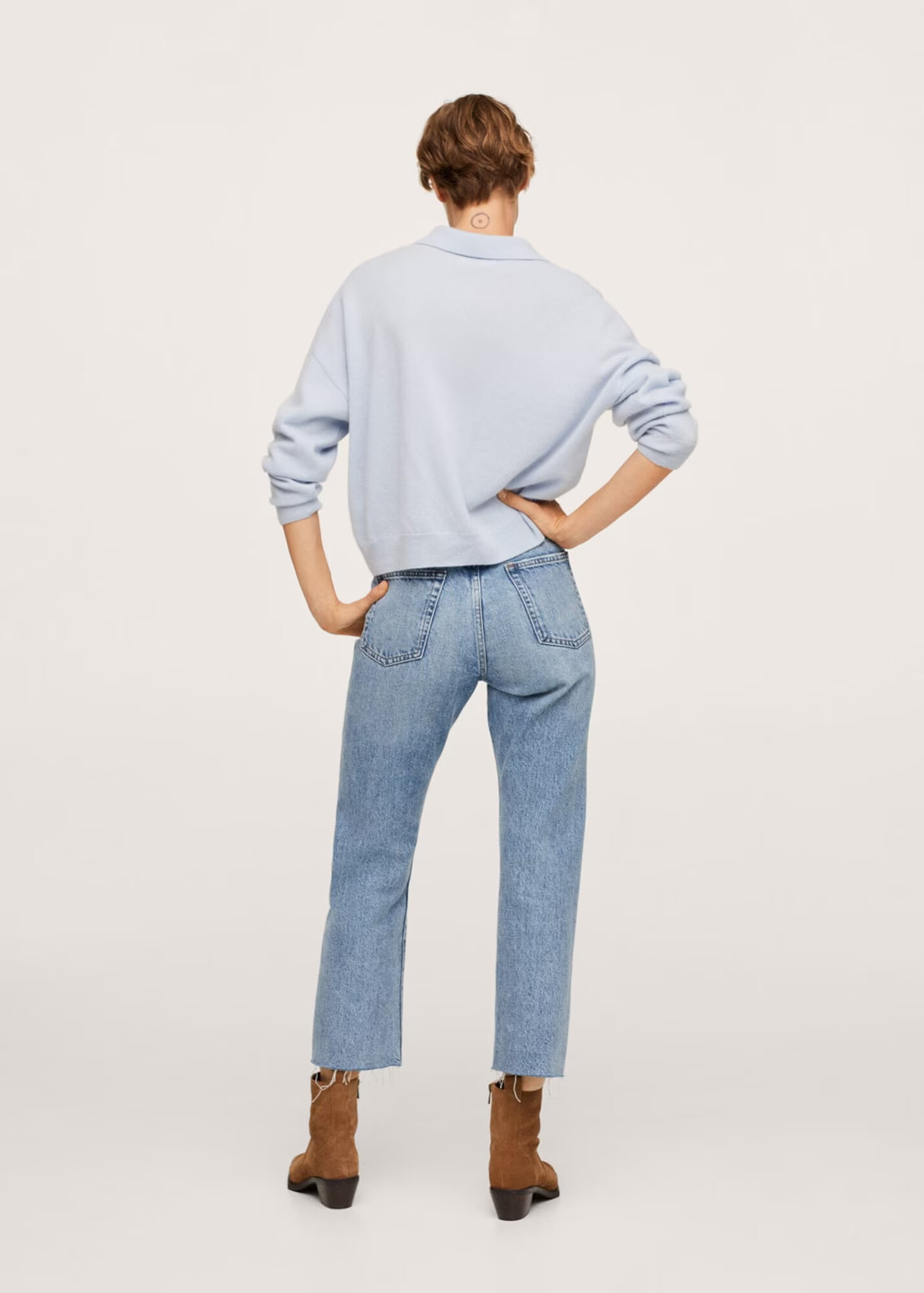 MANGO Jeans 'Havana' albastru denim - Pled.ro