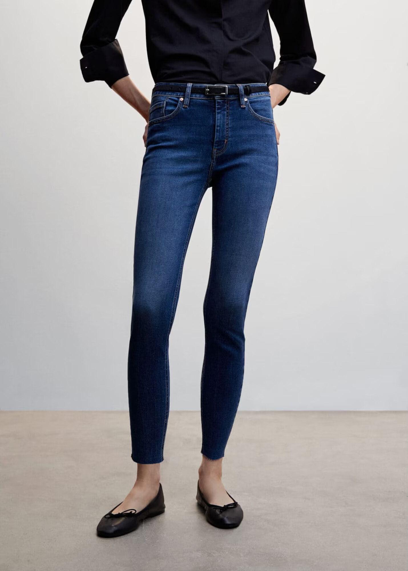 MANGO Jeans 'Isa' albastru denim - Pled.ro