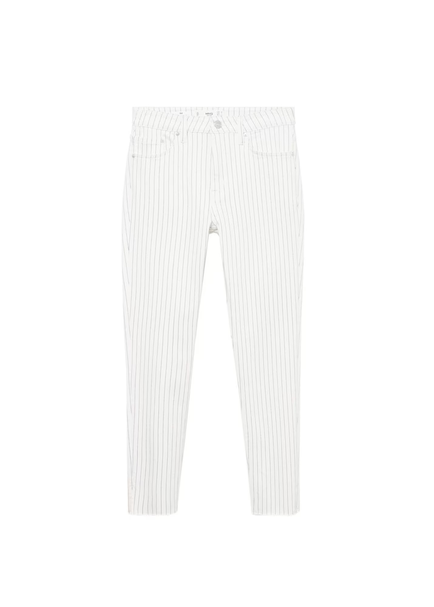 MANGO Jeans 'Isa' albastru marin / alb amestacat - Pled.ro