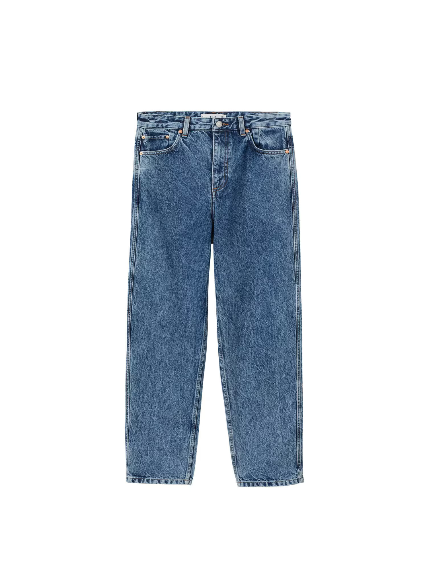 MANGO Jeans 'Janet' albastru denim - Pled.ro