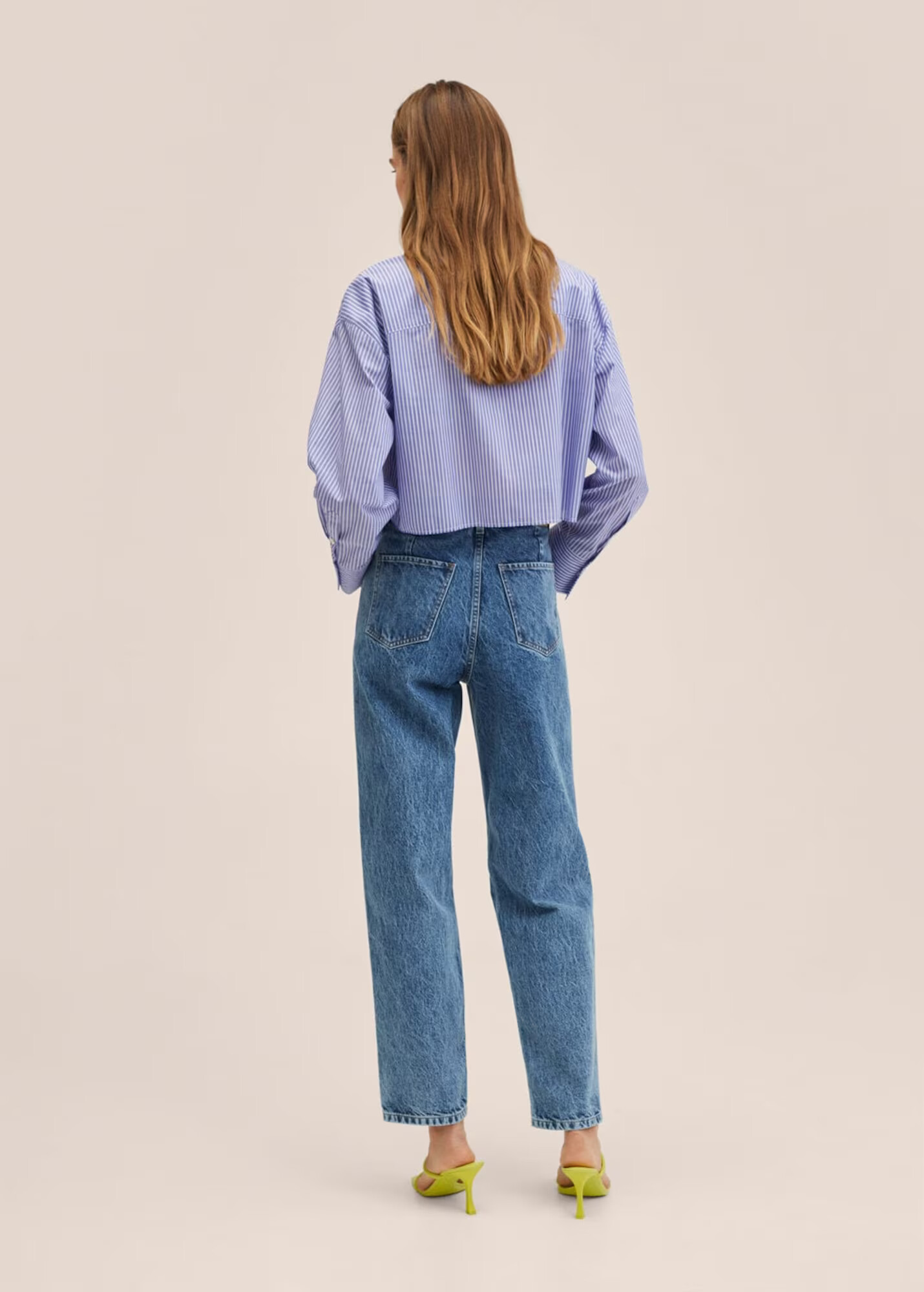 MANGO Jeans 'Janet' albastru denim - Pled.ro