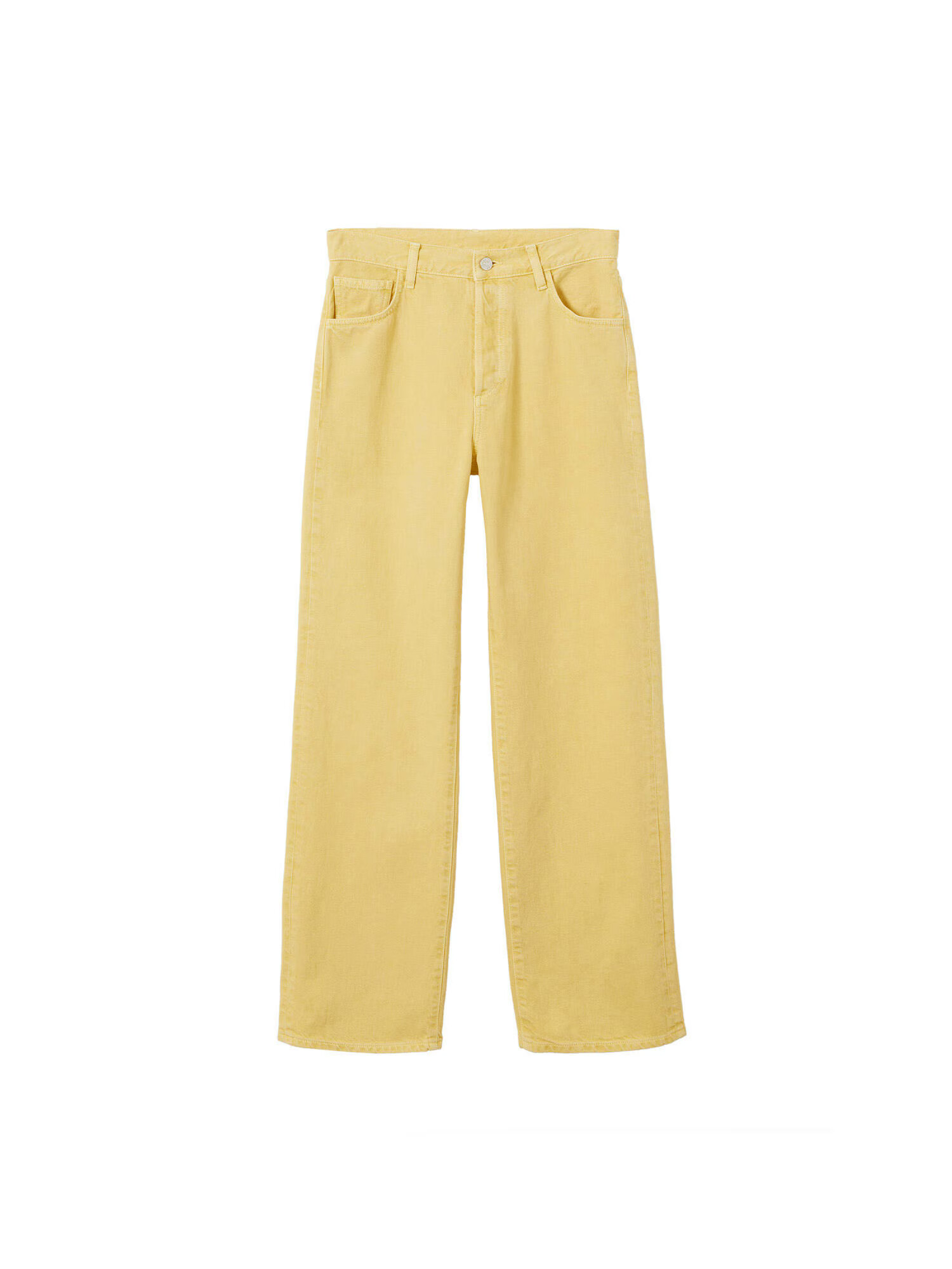 MANGO Jeans 'Kaia' galben deschis - Pled.ro