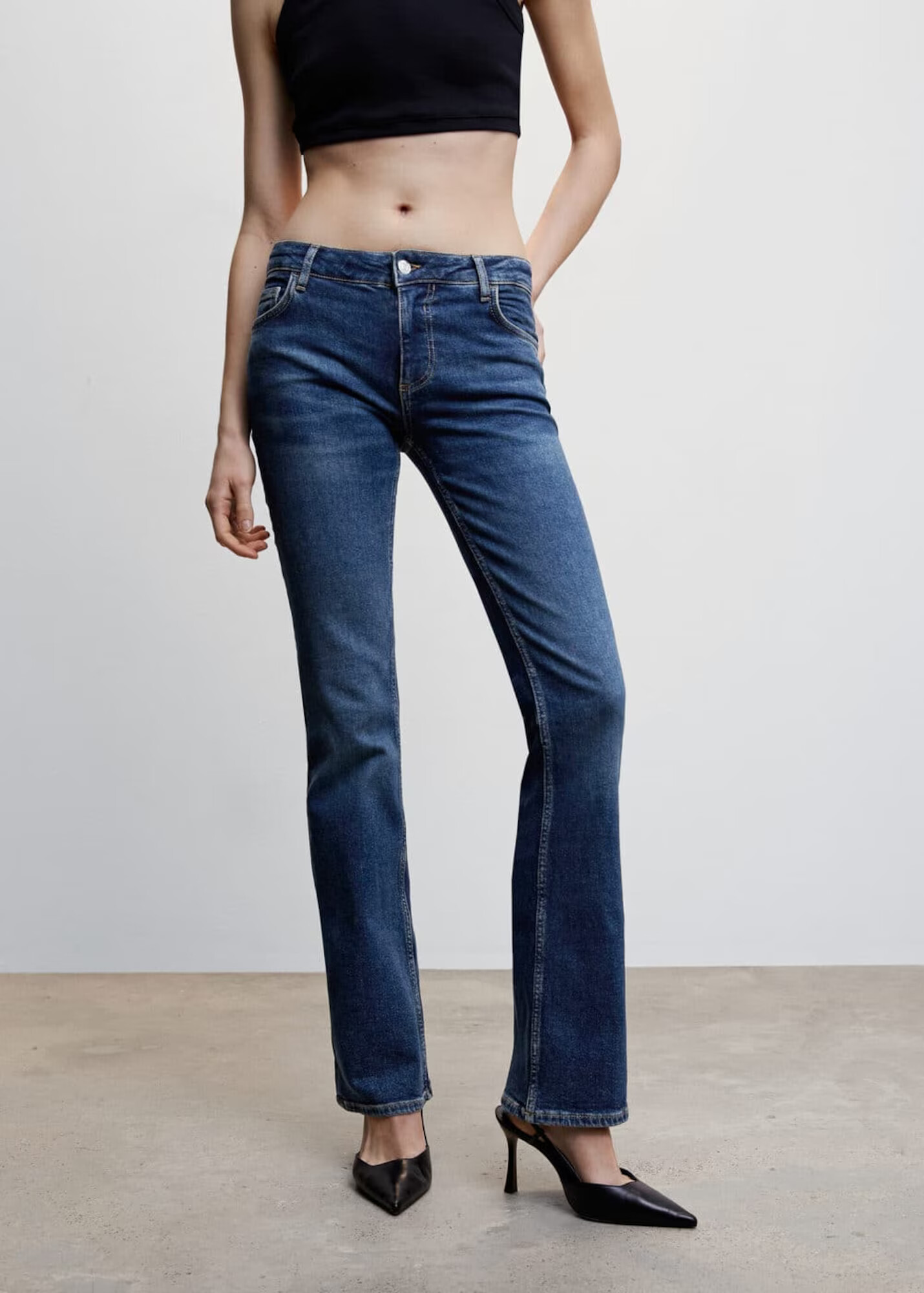 MANGO Jeans 'Kate' albastru denim - Pled.ro