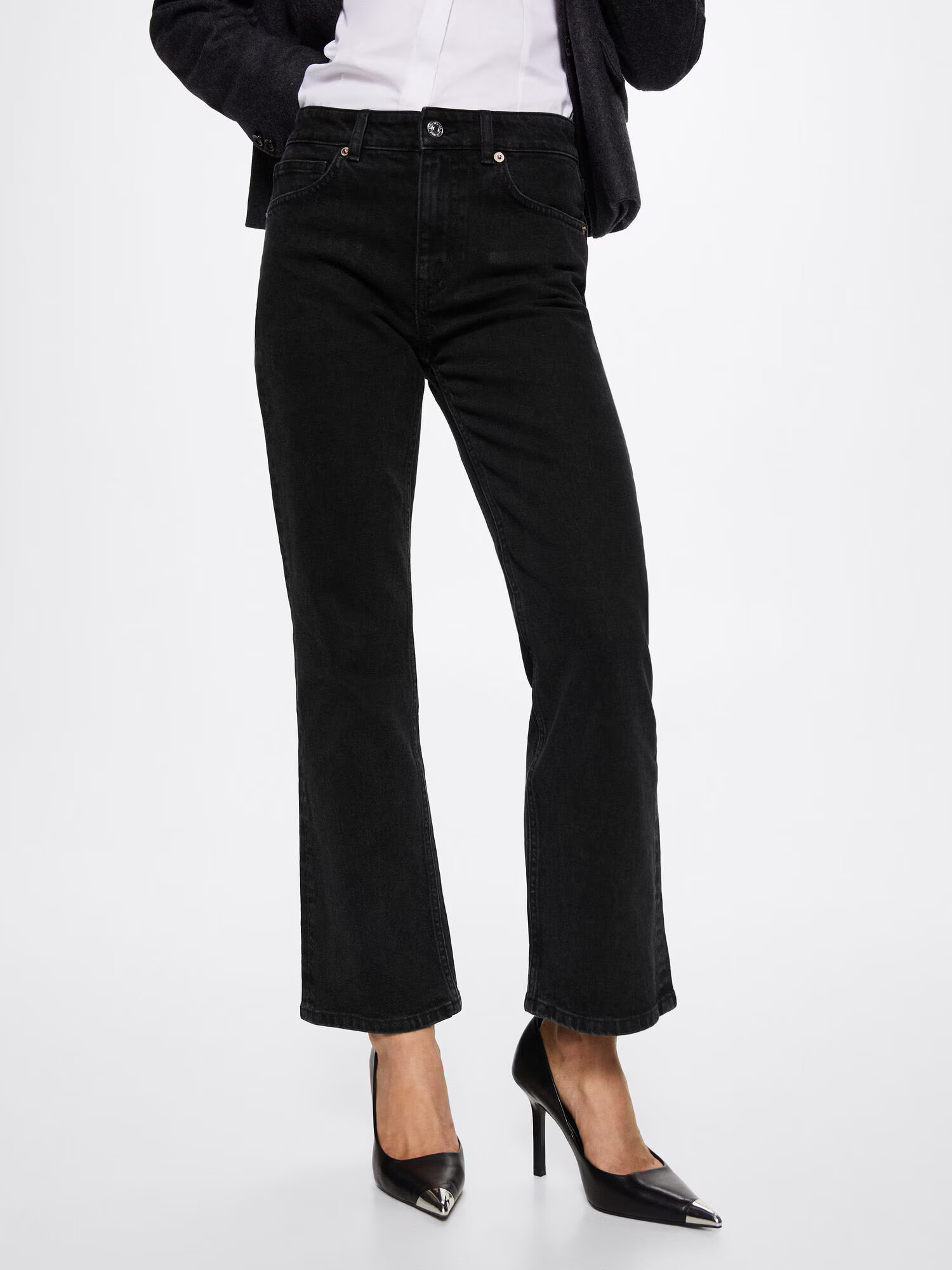 MANGO Jeans 'Kylie' negru denim - Pled.ro