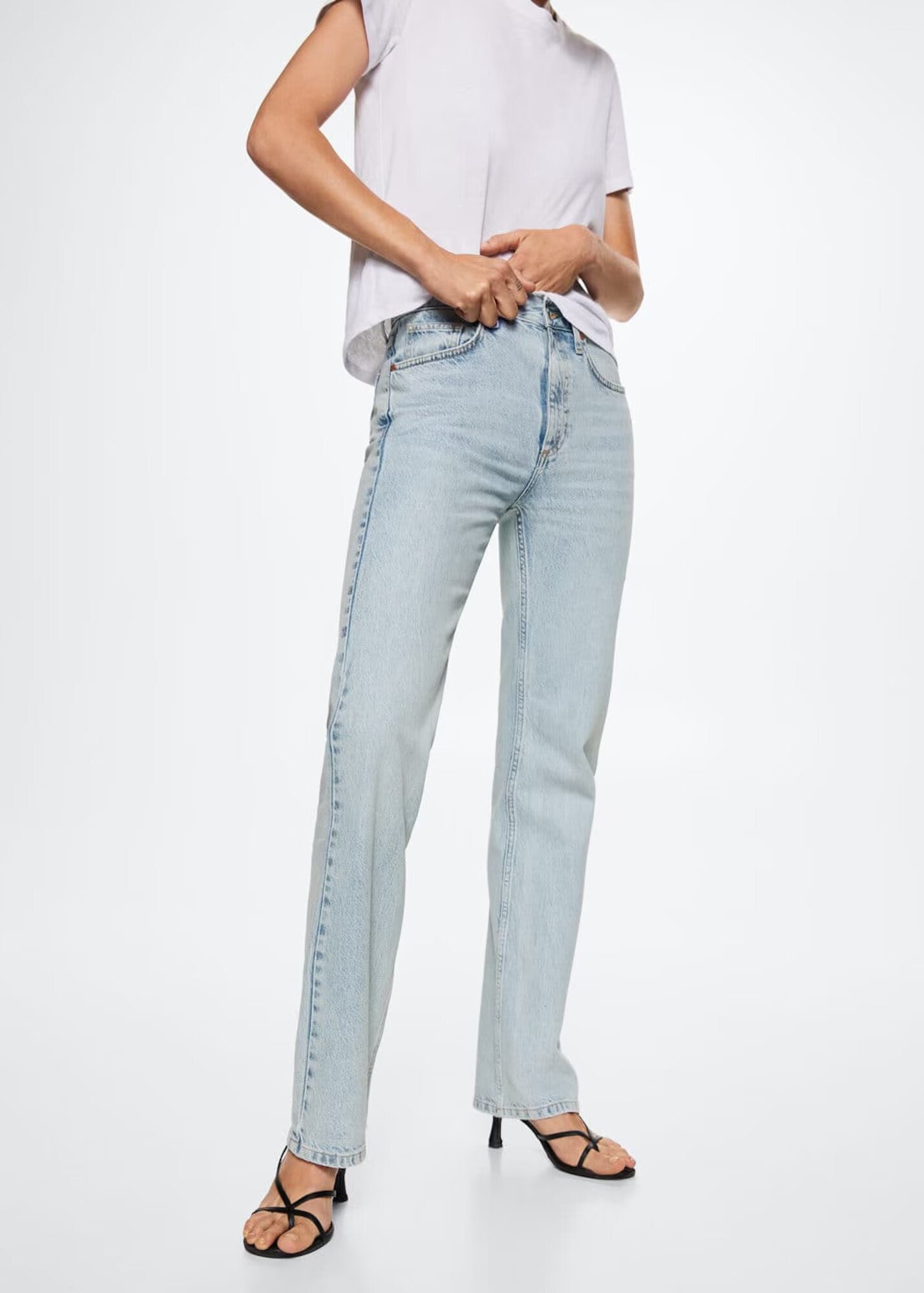 MANGO Jeans 'Matilda' albastru deschis - Pled.ro