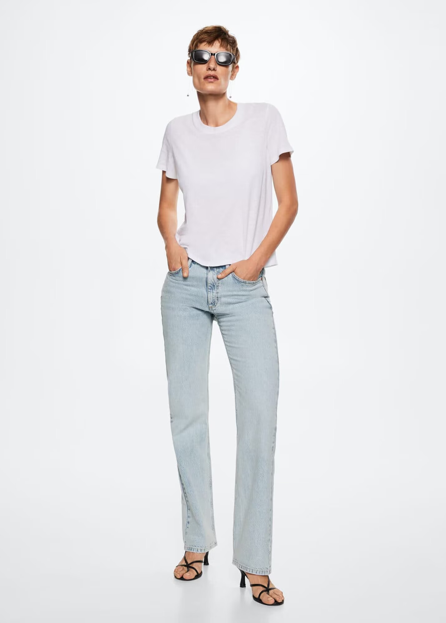 MANGO Jeans 'Matilda' albastru deschis - Pled.ro