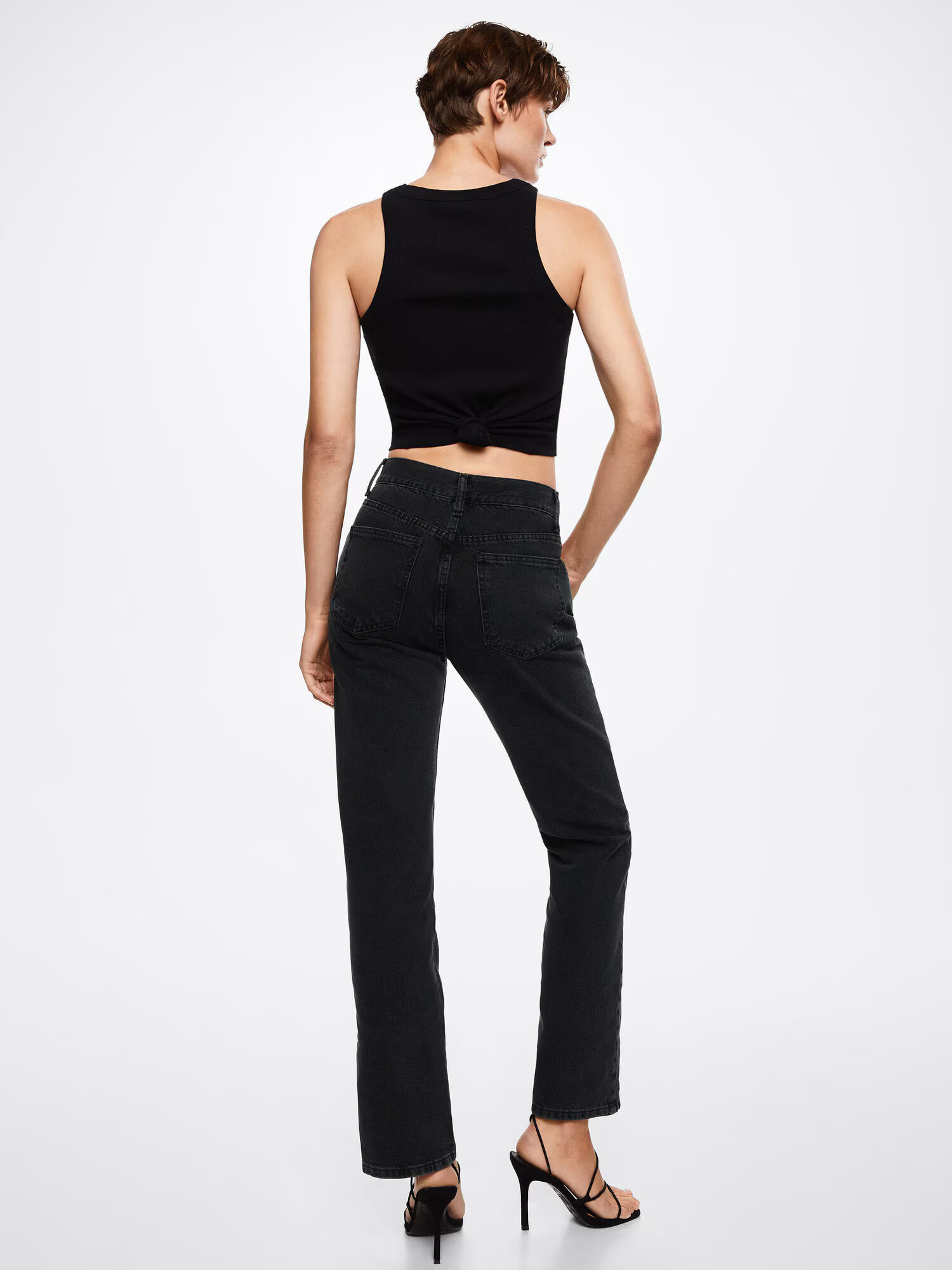 MANGO Jeans 'Matilda' negru denim - Pled.ro