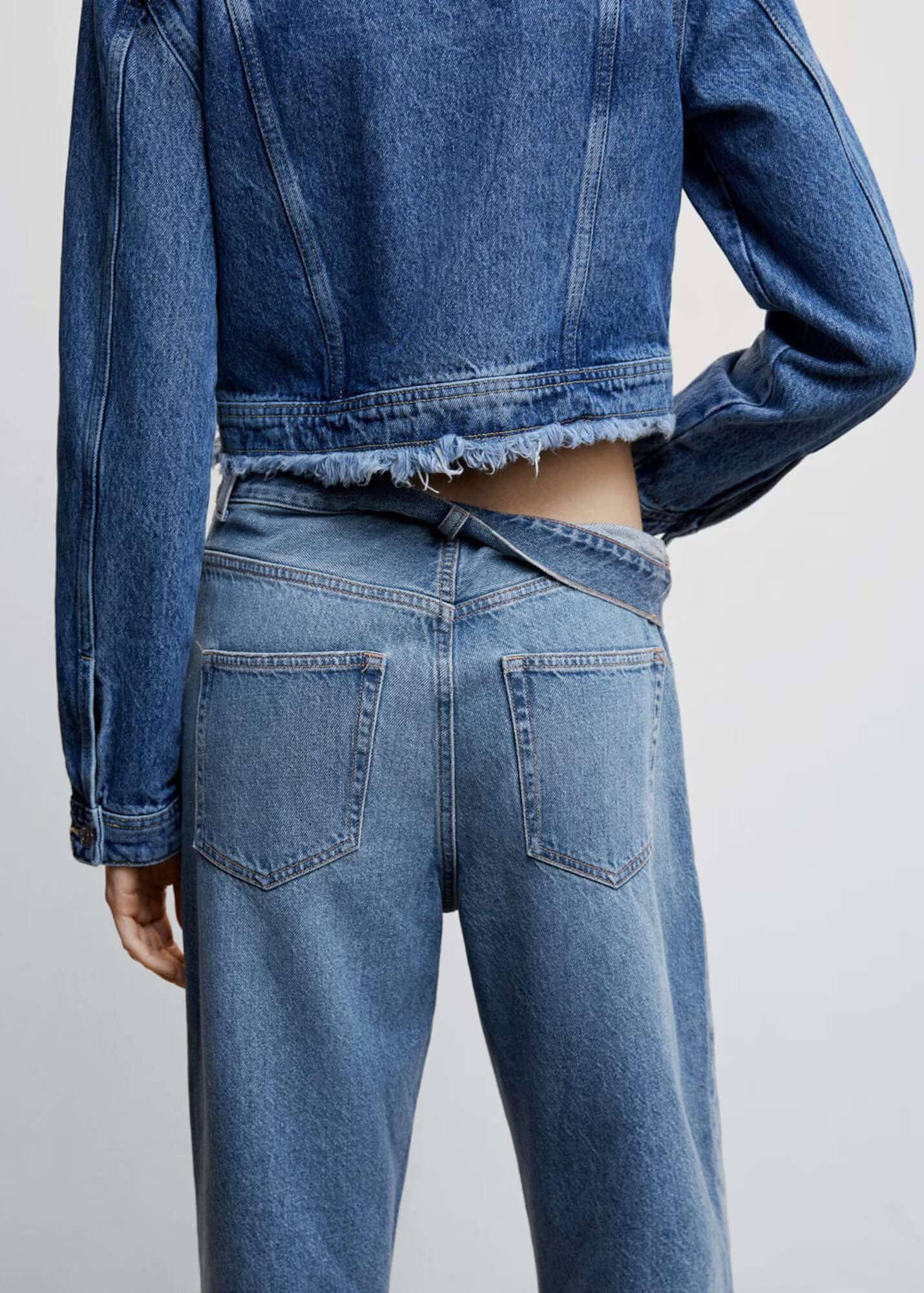 MANGO Jeans 'maya' albastru denim - Pled.ro