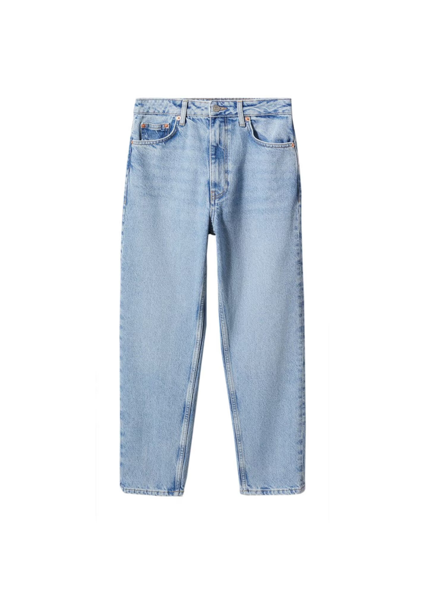 MANGO Jeans 'mom 2000' albastru deschis - Pled.ro