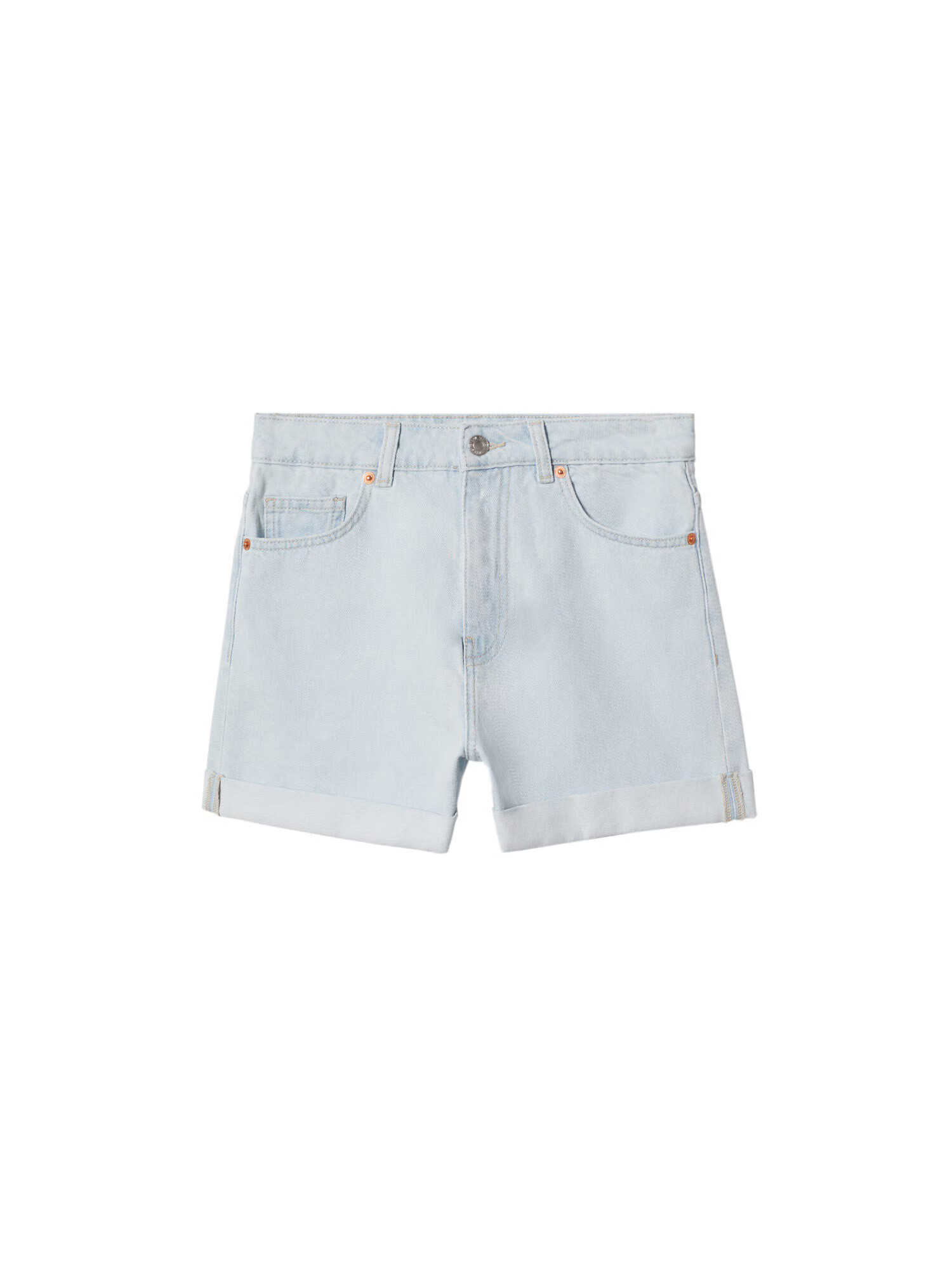 MANGO Jeans 'Mom' albastru deschis - Pled.ro