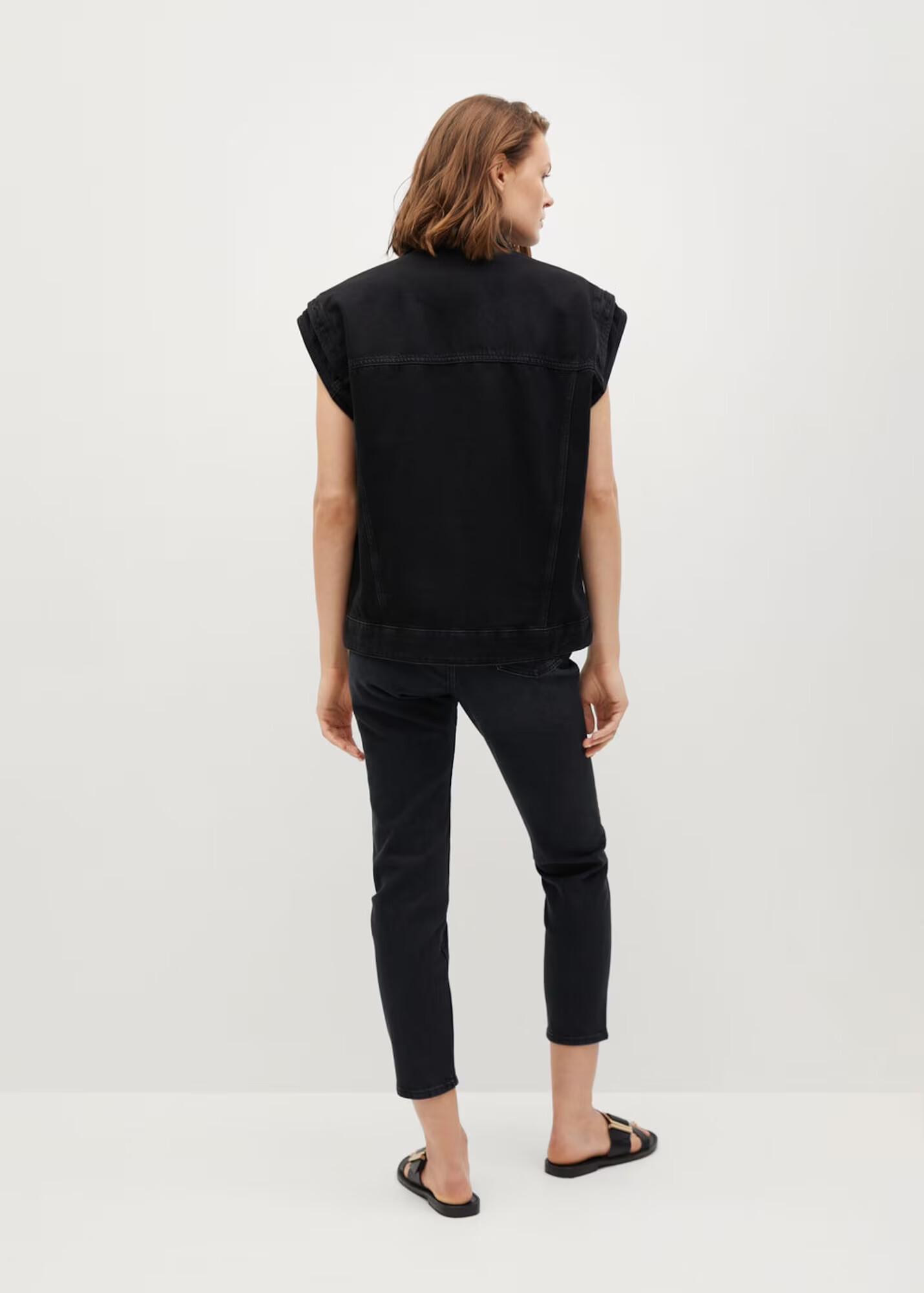 MANGO Jeans negru - Pled.ro