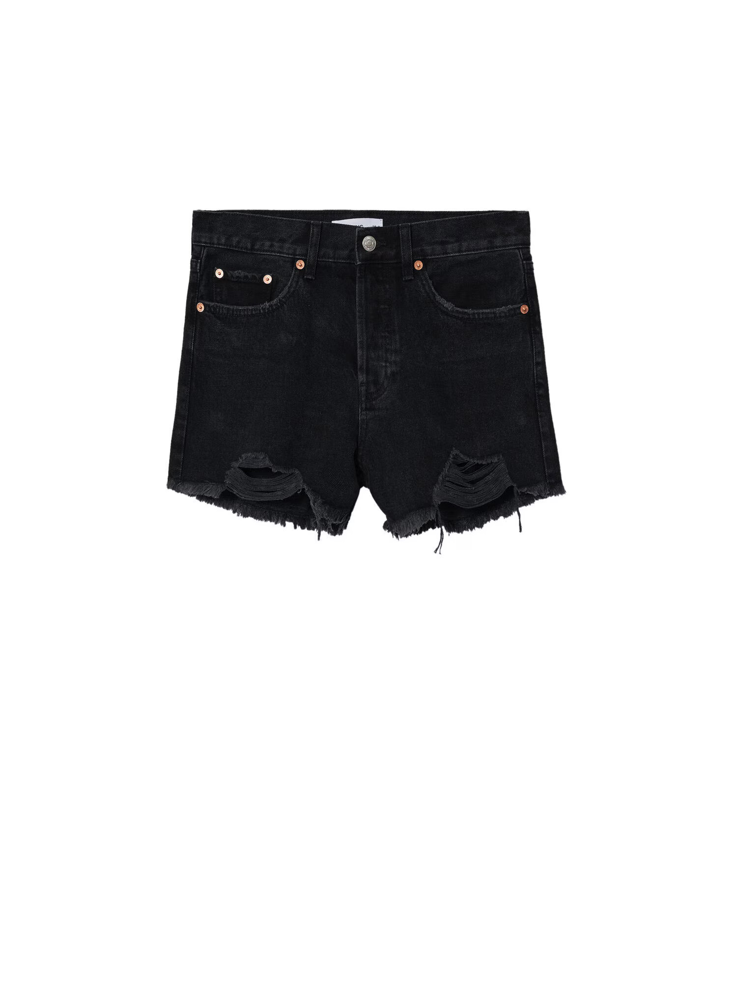 MANGO Jeans negru denim - Pled.ro