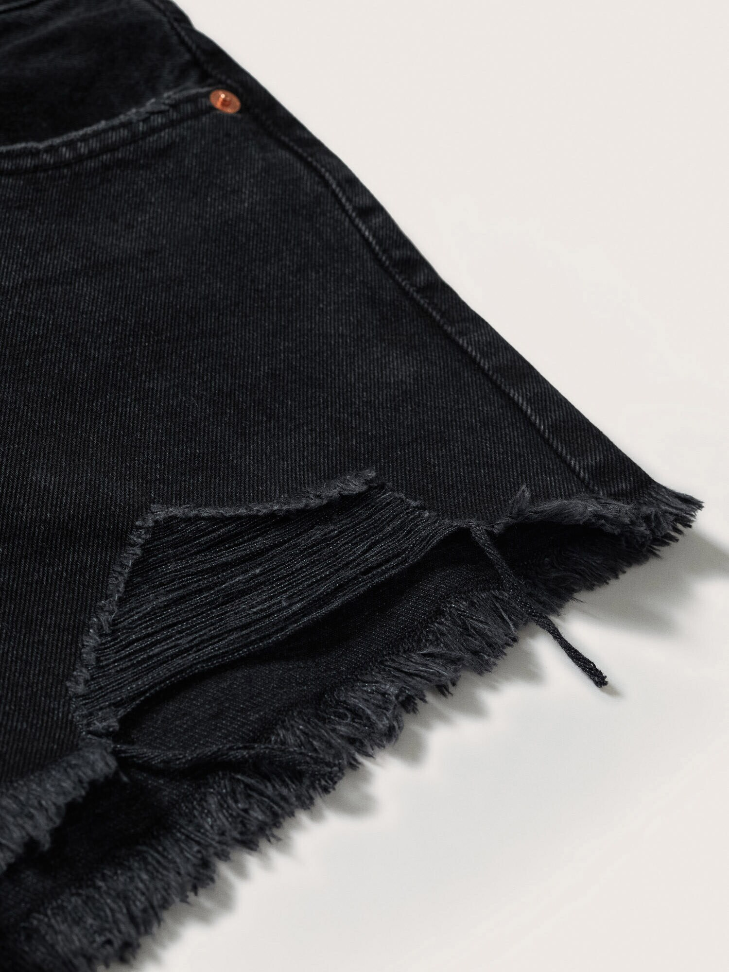 MANGO Jeans negru denim - Pled.ro