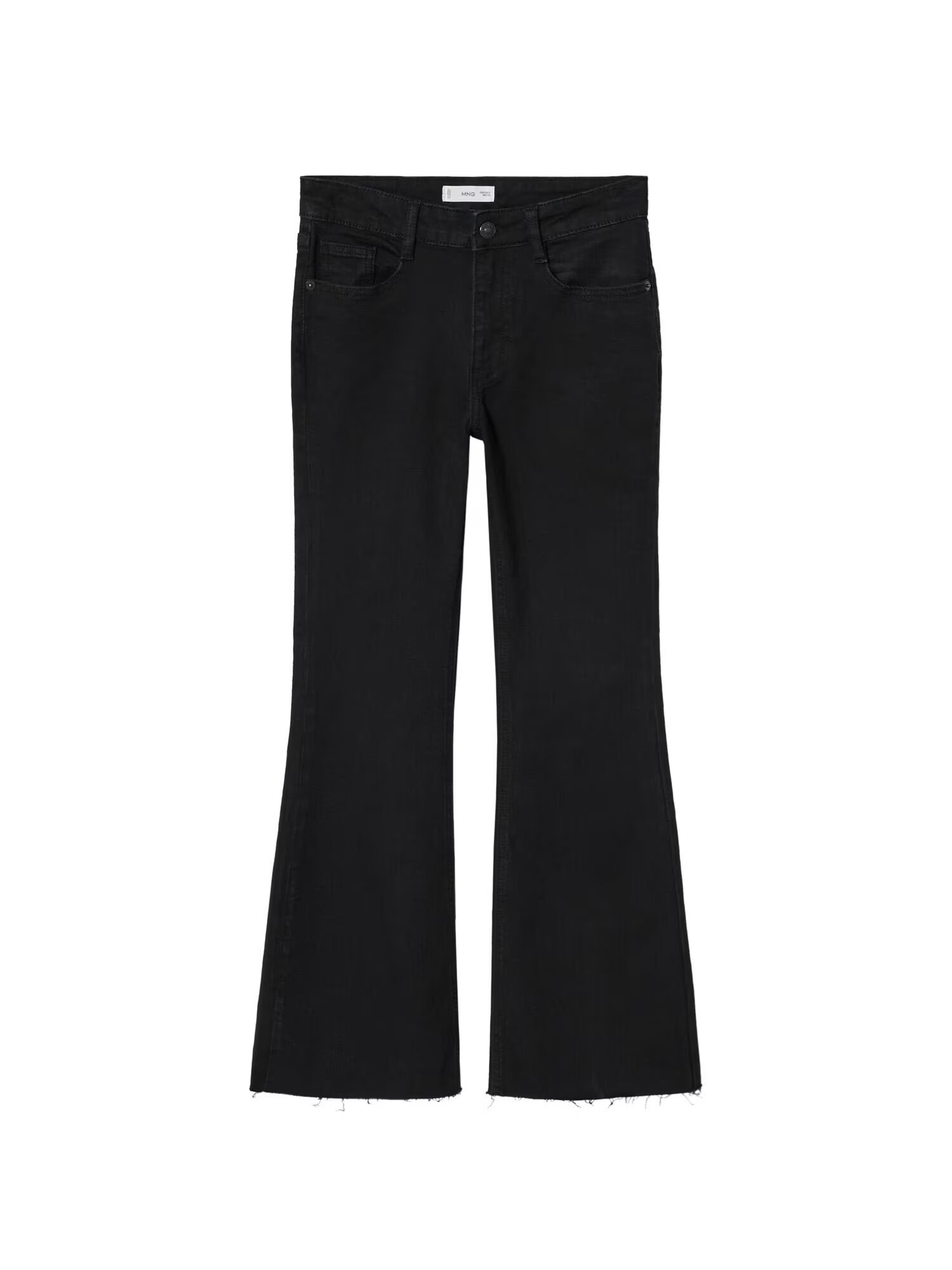 MANGO Jeans negru denim - Pled.ro