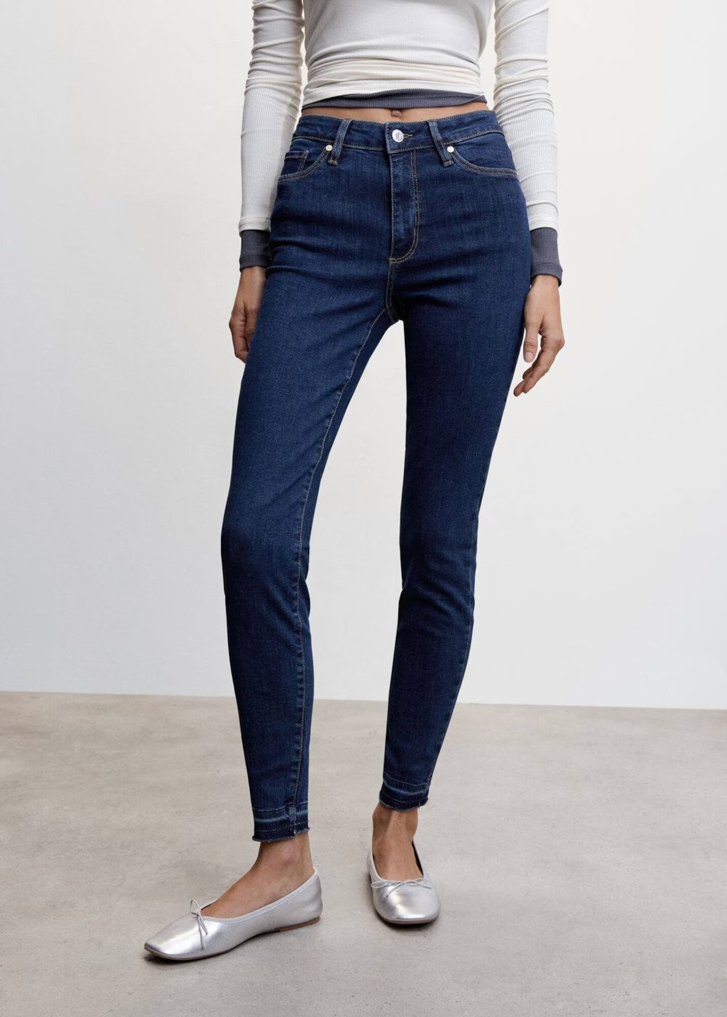 MANGO Jeans 'Newanne' albastru denim - Pled.ro