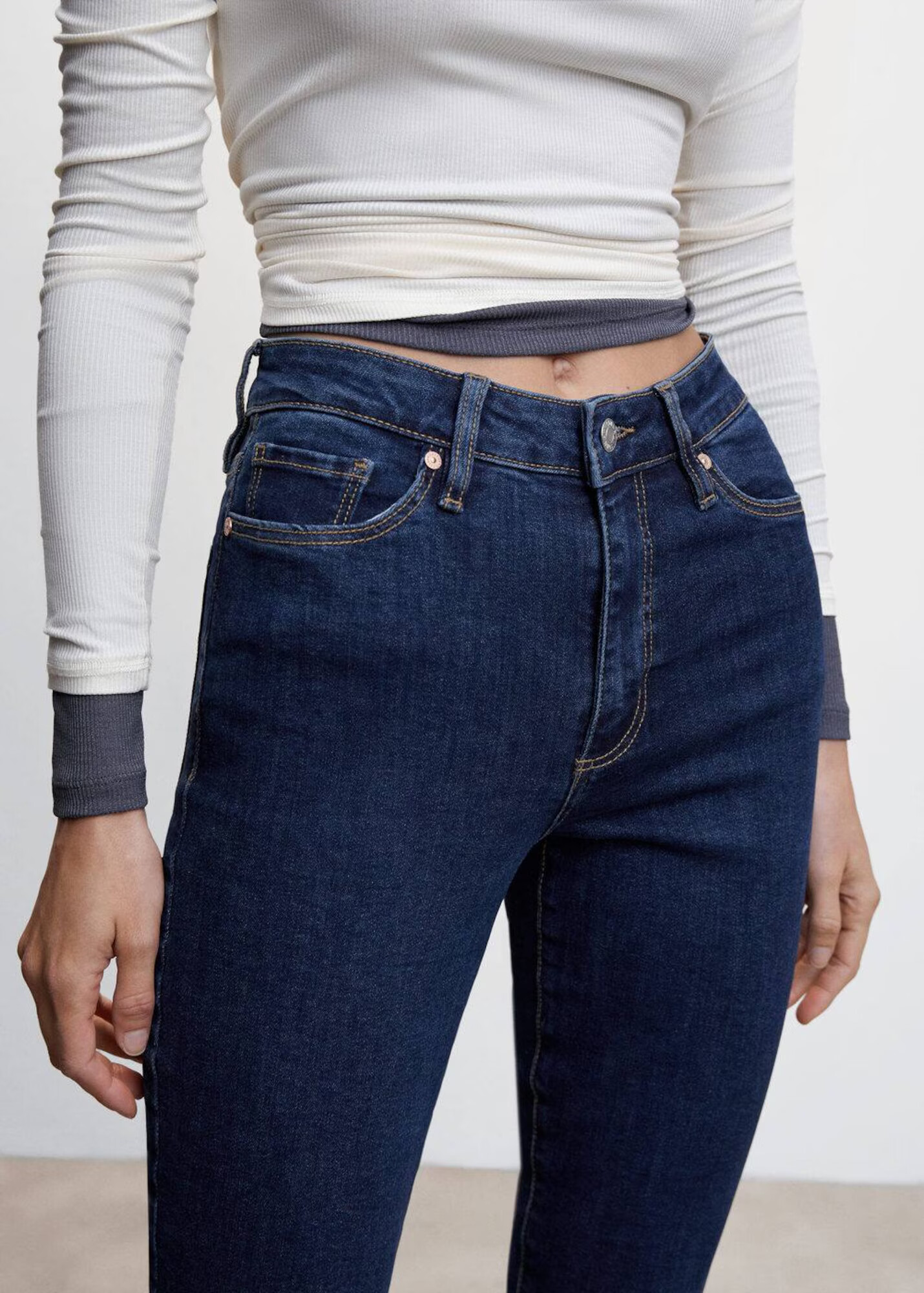 MANGO Jeans 'Newanne' albastru denim - Pled.ro