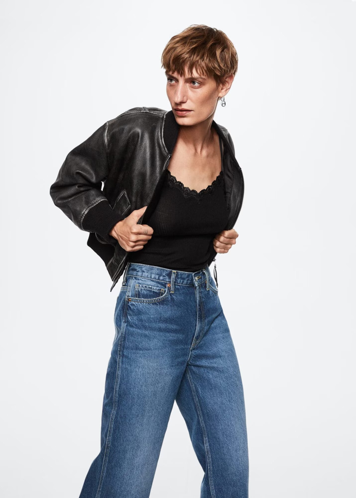 MANGO Jeans 'Odile' albastru închis - Pled.ro