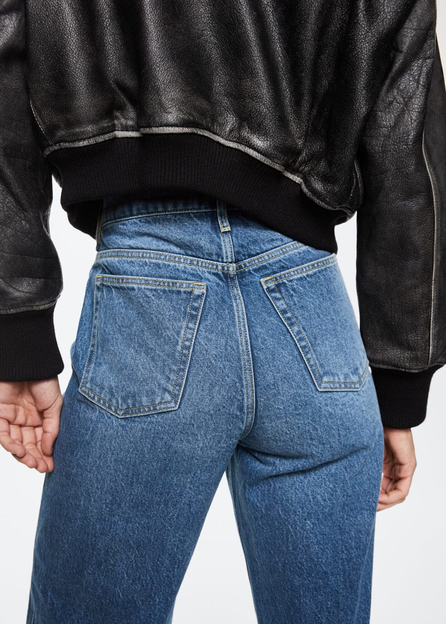 MANGO Jeans 'Odile' albastru închis - Pled.ro