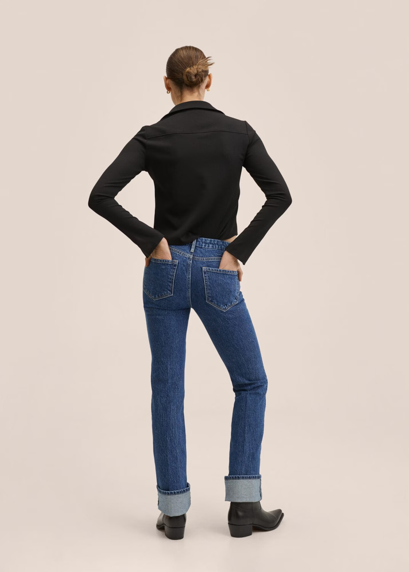 MANGO Jeans 'Philipa' albastru închis - Pled.ro