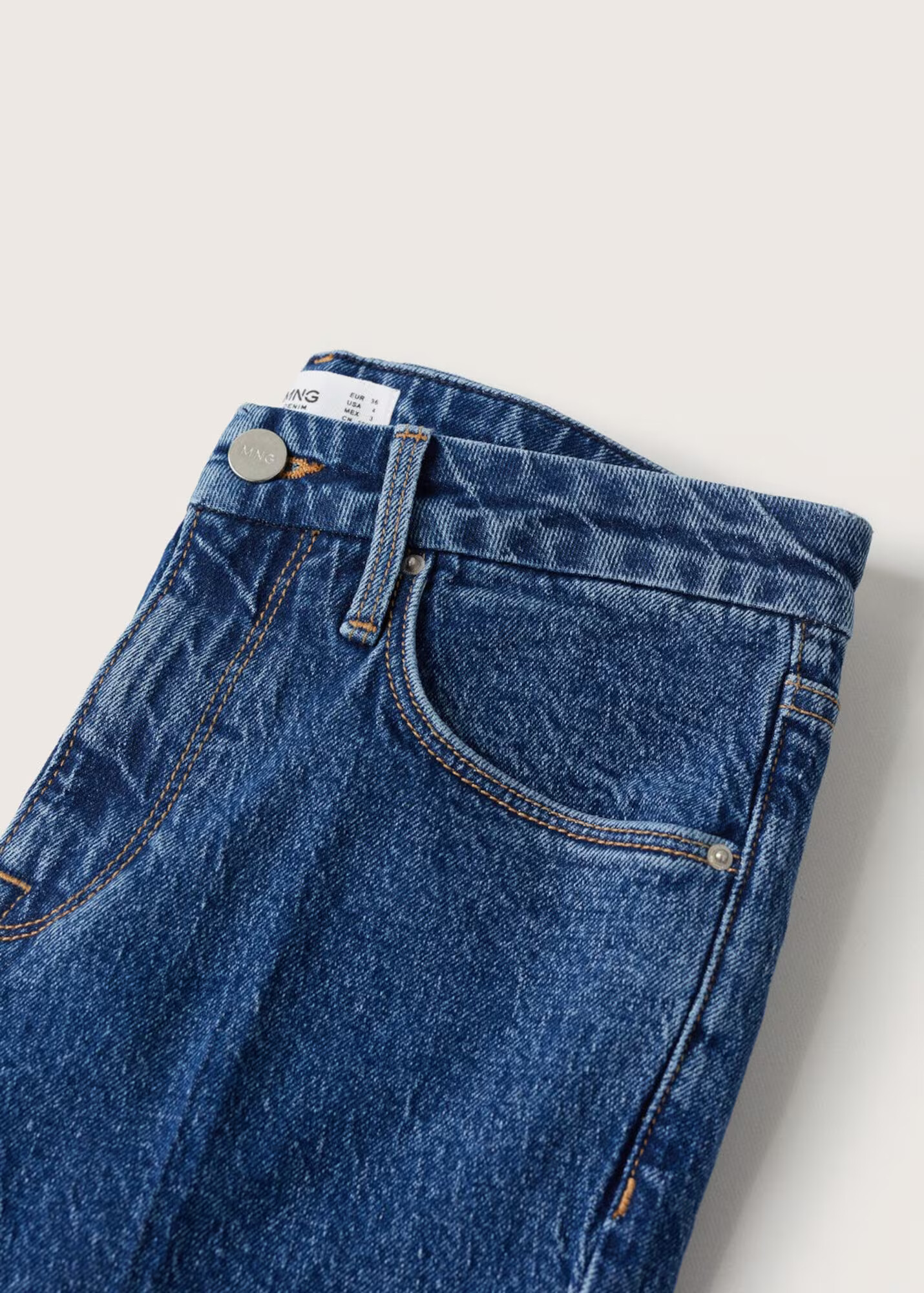 MANGO Jeans 'Philipa' albastru închis - Pled.ro