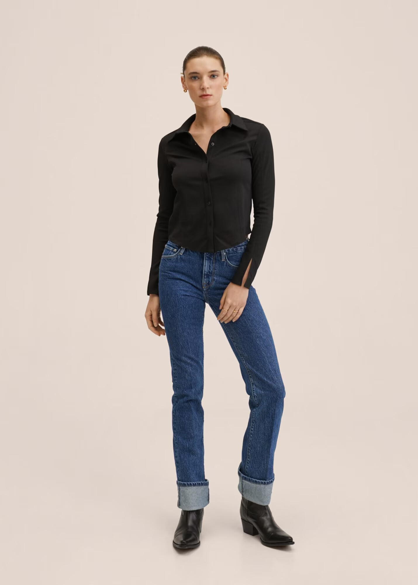 MANGO Jeans 'Philipa' albastru închis - Pled.ro