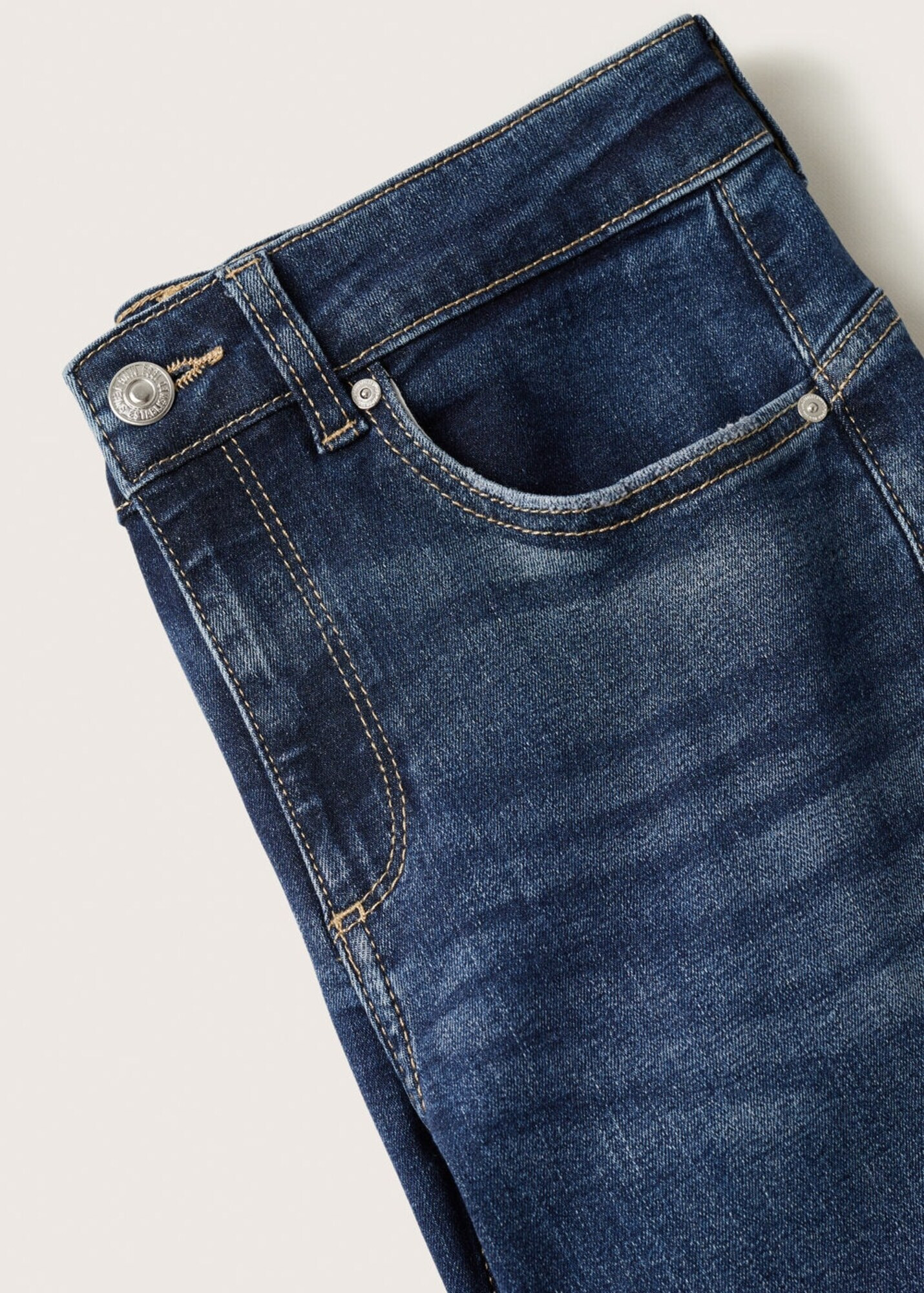 MANGO Jeans 'Pushup' albastru denim - Pled.ro