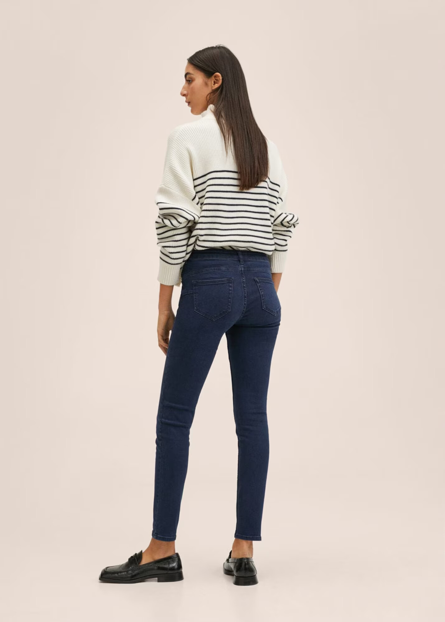 MANGO Jeans 'Pushup' albastru închis - Pled.ro